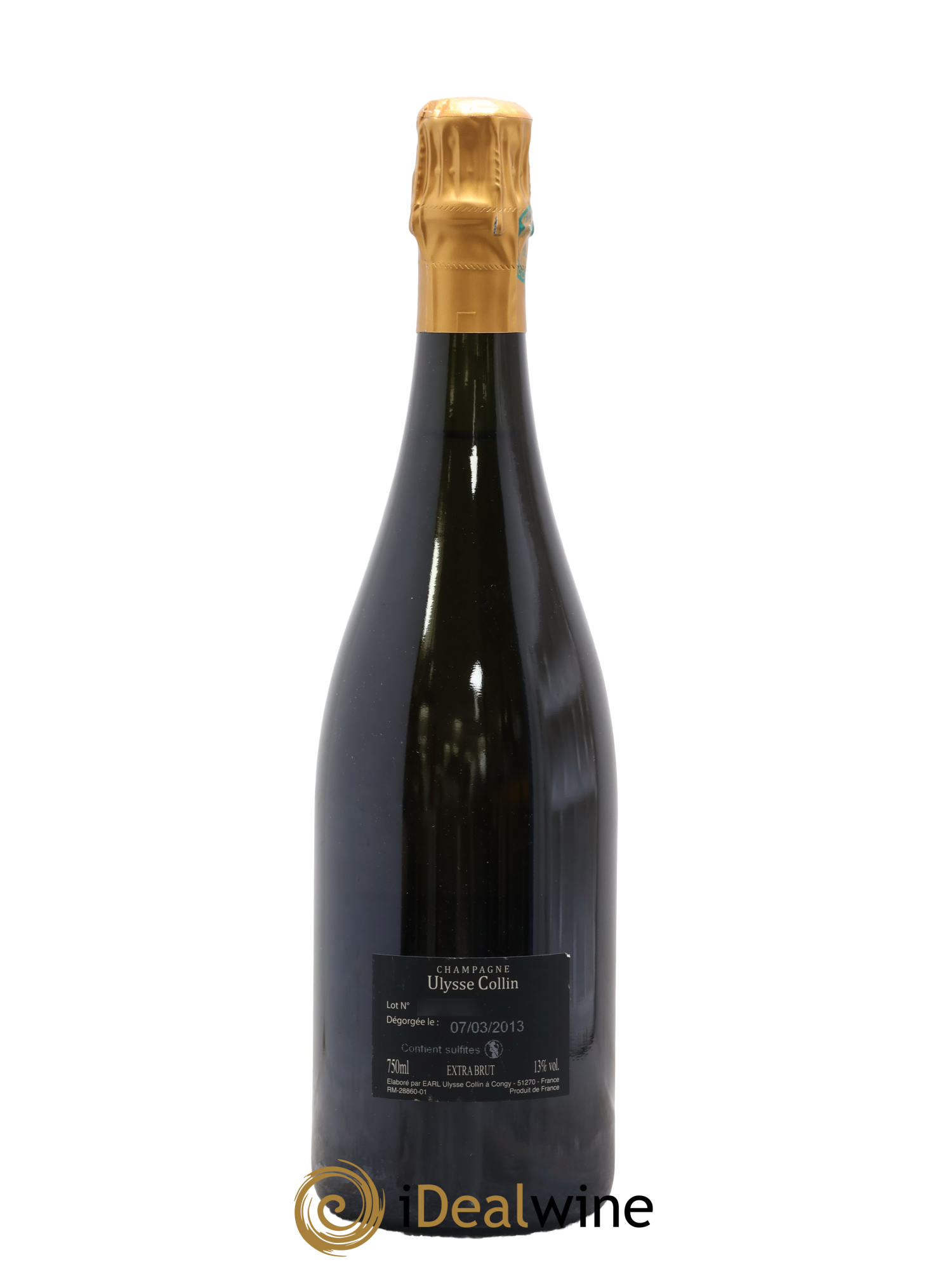 Les Roises Blanc de Blancs Extra-Brut Ulysse Collin - Lot of 1 bottle - 1