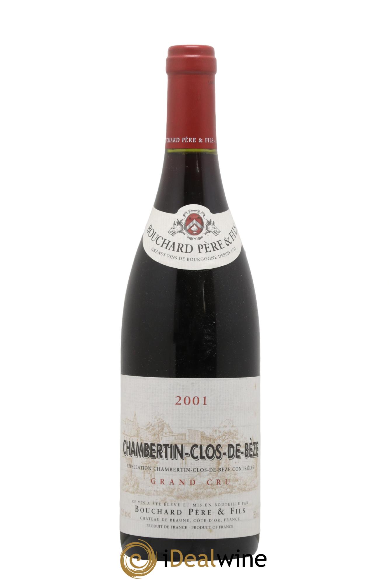 Chambertin Clos de Bèze Grand Cru Bouchard Père & Fils 2001 - Lot of 1 bottle - 0