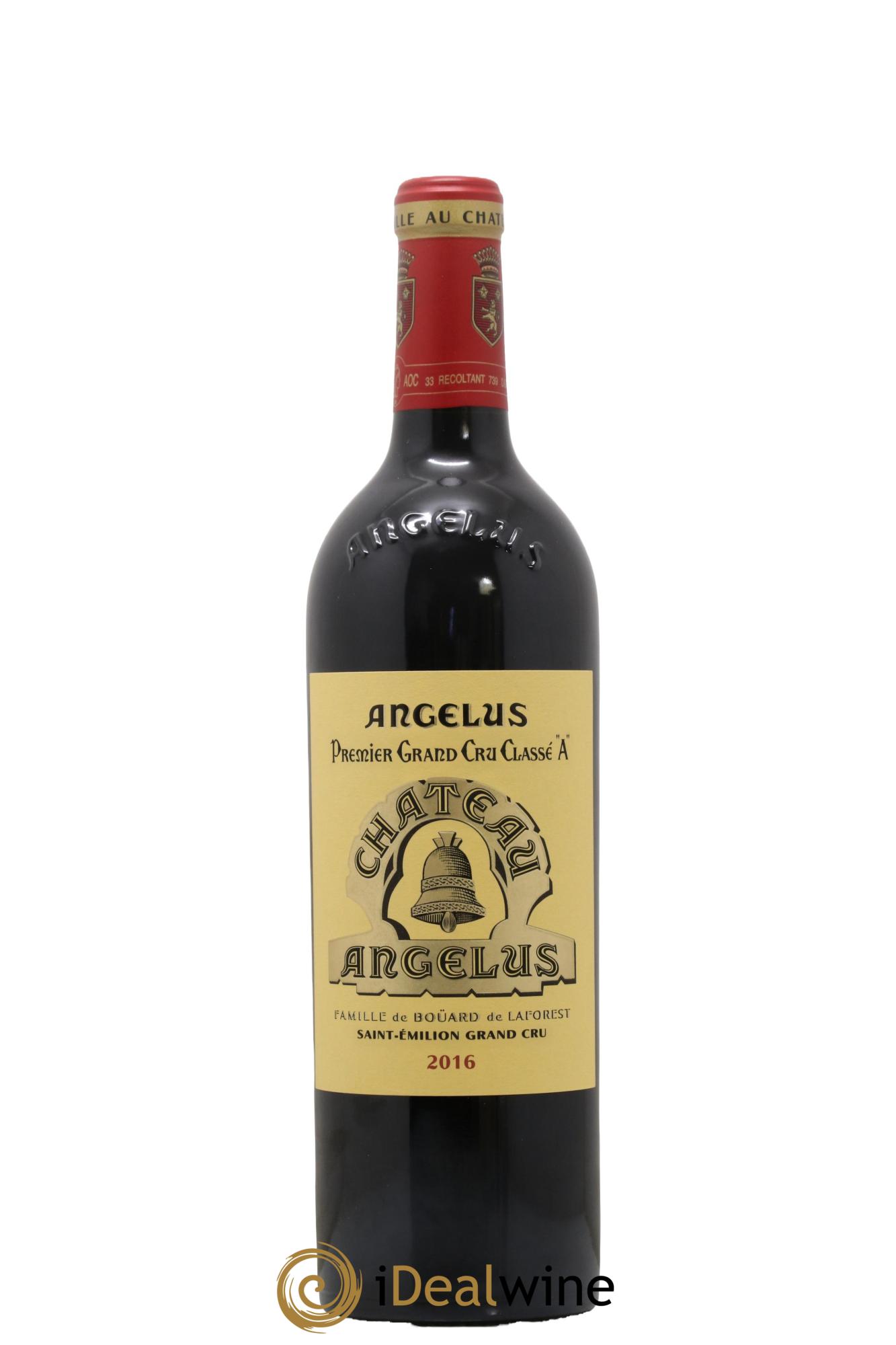 Château Angélus 1er Grand Cru Classé A 2016 - Lot de 1 bouteille - 1