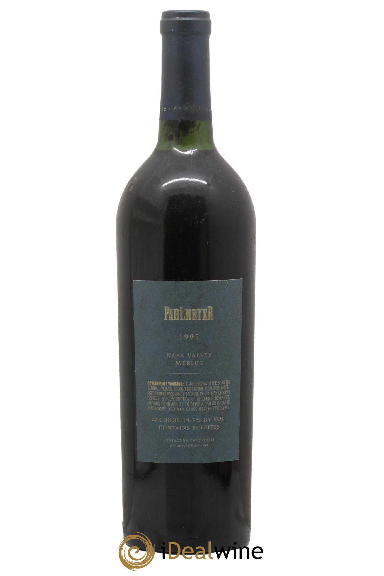 Napa Valley Pahlmeyer 1995 - Lot of 1 bottle - 1