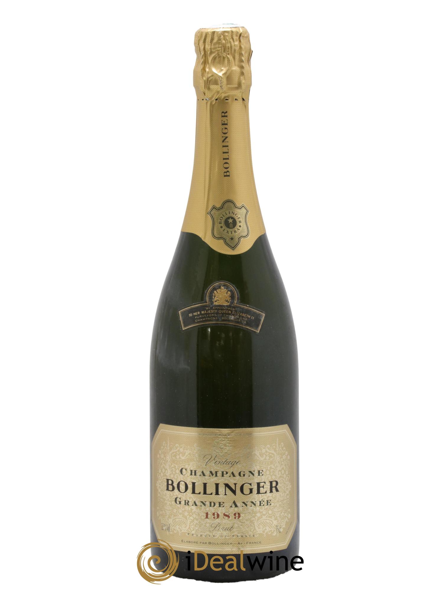 Grande Année Brut Bollinger 1989 - Lotto di 1 bottiglia - 1