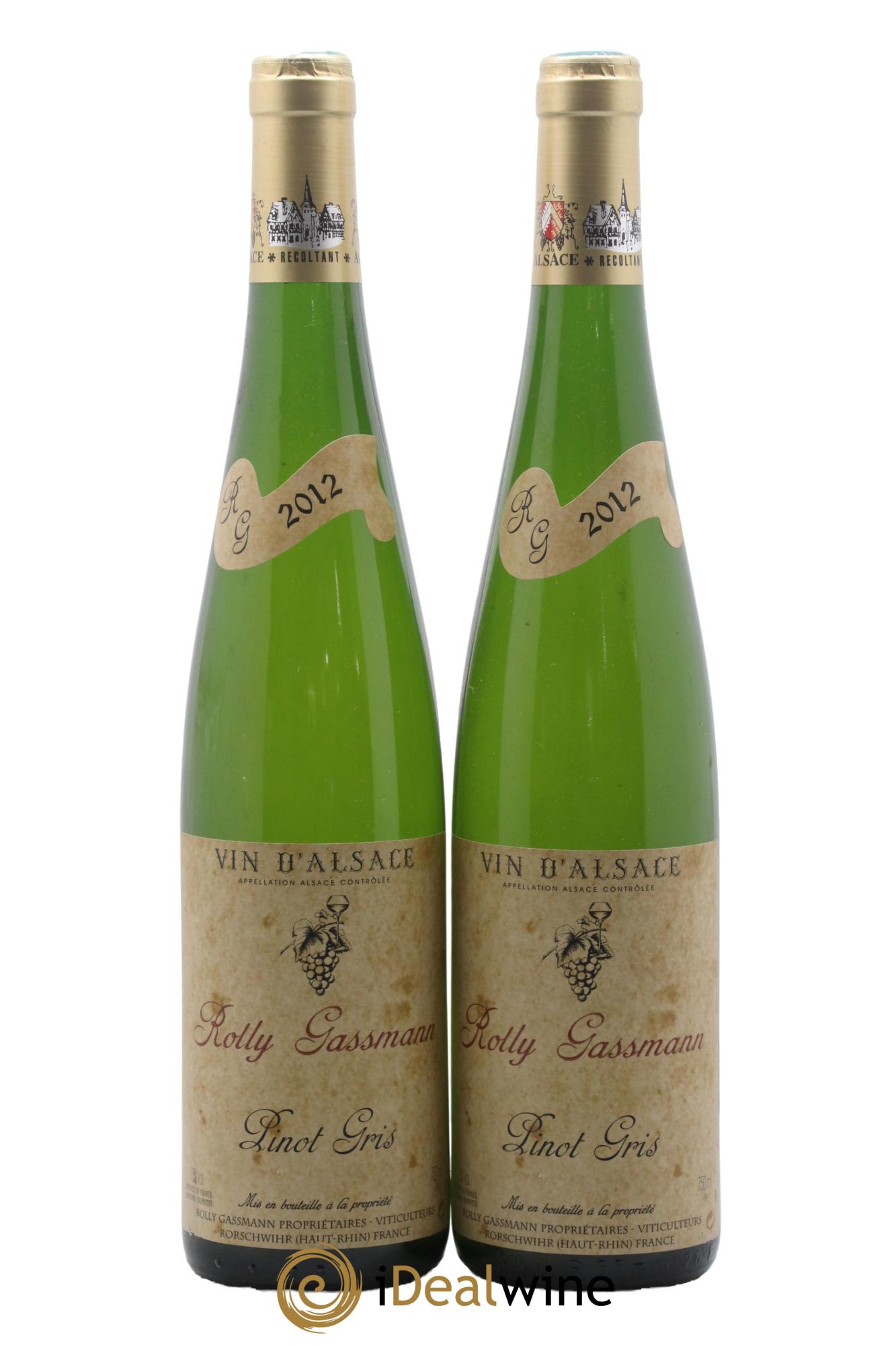 Alsace Pinot Gris Rolly-Gassmann 2012 - Lotto di 2 bottiglie - 0