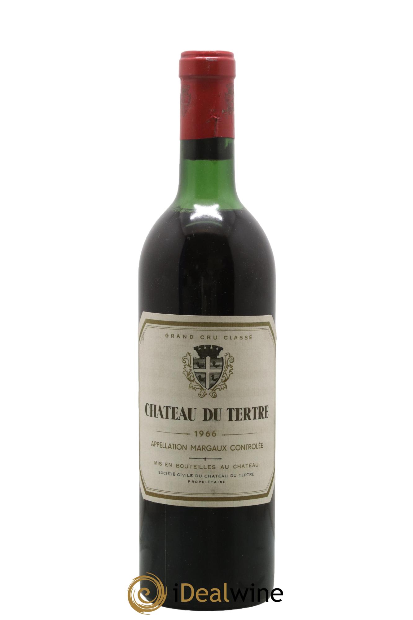 Château du Tertre 5ème Grand Cru Classé 1966 - Lot de 1 bouteille - 0