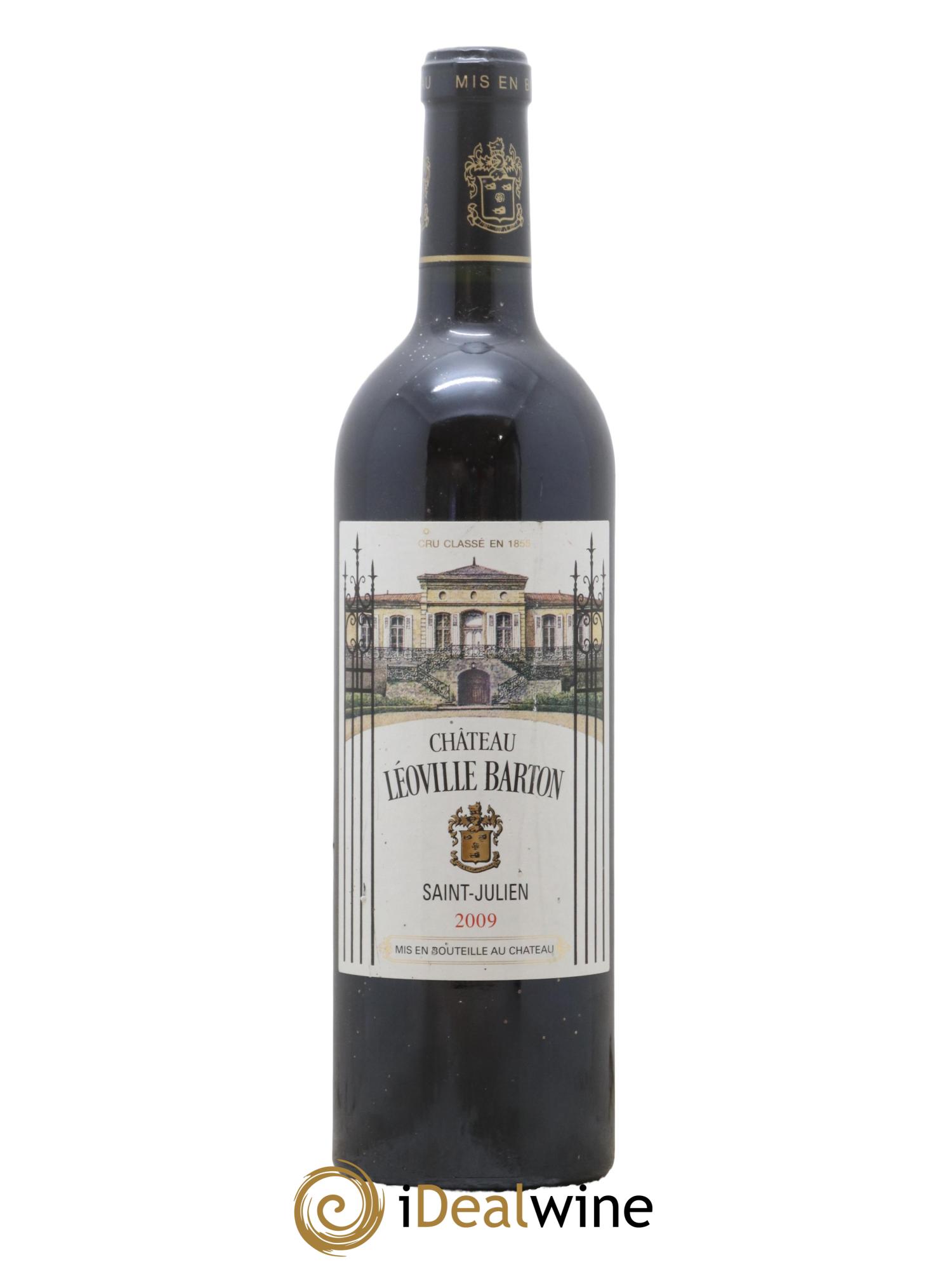Château Léoville Barton 2ème Grand Cru Classé 2009 - Lot de 1 bouteille - 0