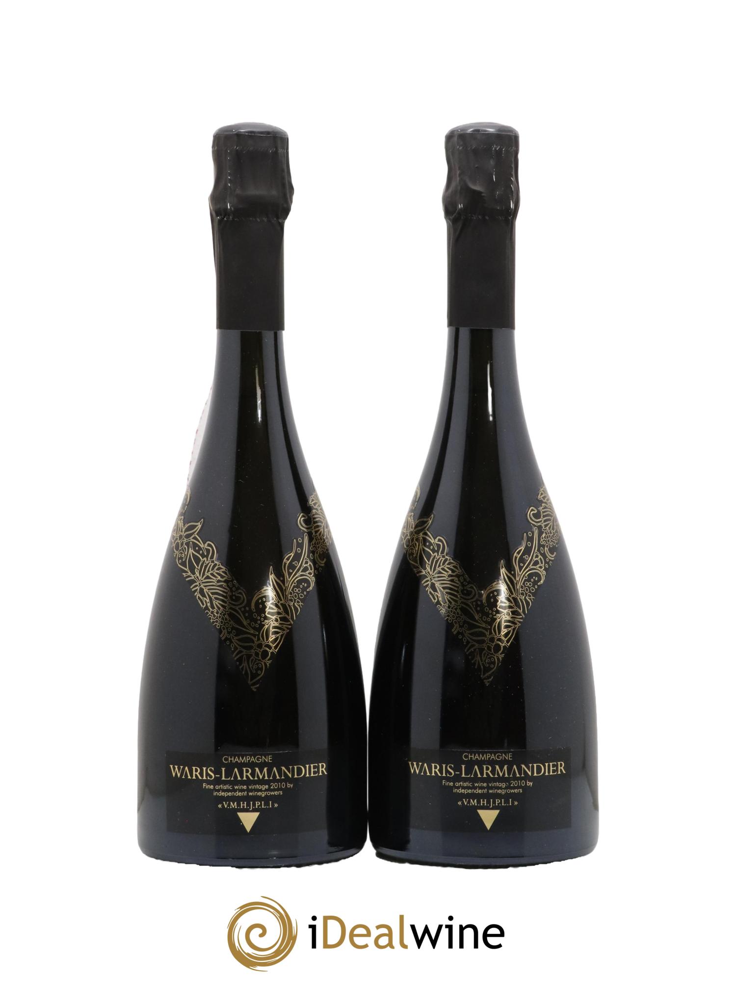 Champagne Grand Cru Cuvee VMHJPLI Maison Waris Larmandier 2010 - Lot de 2 bouteilles - 0