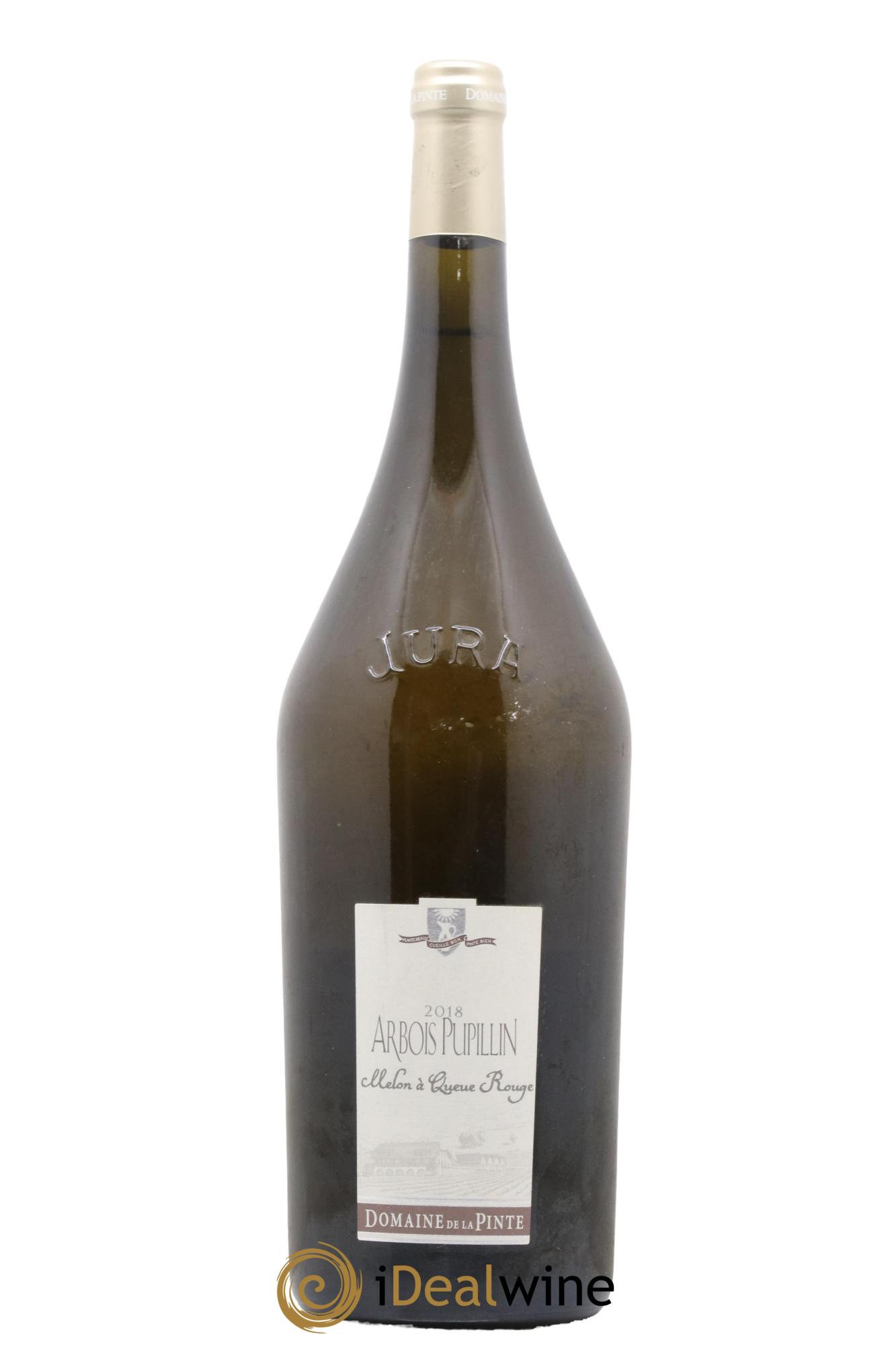 Arbois Pupillin Melon À Queue Domaine De La Pinte 2018 - Lot de 1 magnum - 0