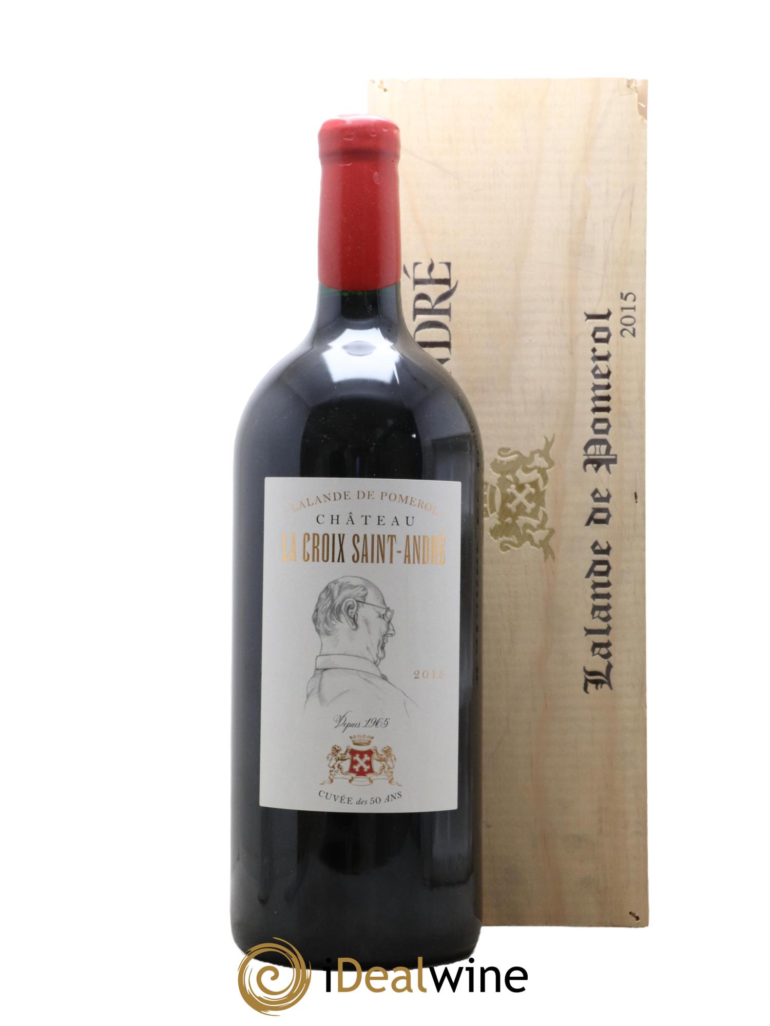 Château La Croix Saint André 2015 - Lot de 1 double magnum - 0