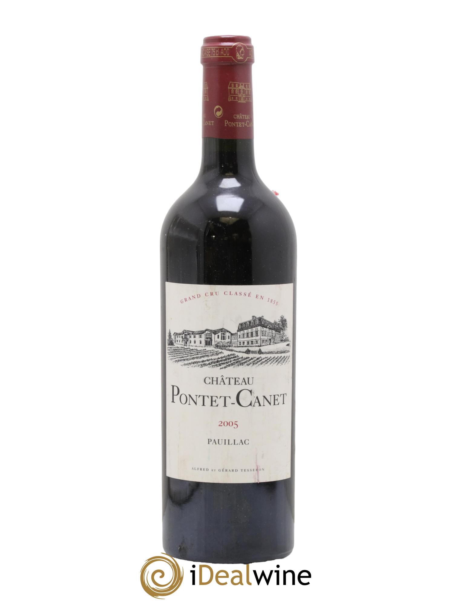 Château Pontet Canet 5ème Grand Cru Classé 2005 - Lot of 1 bottle - 0
