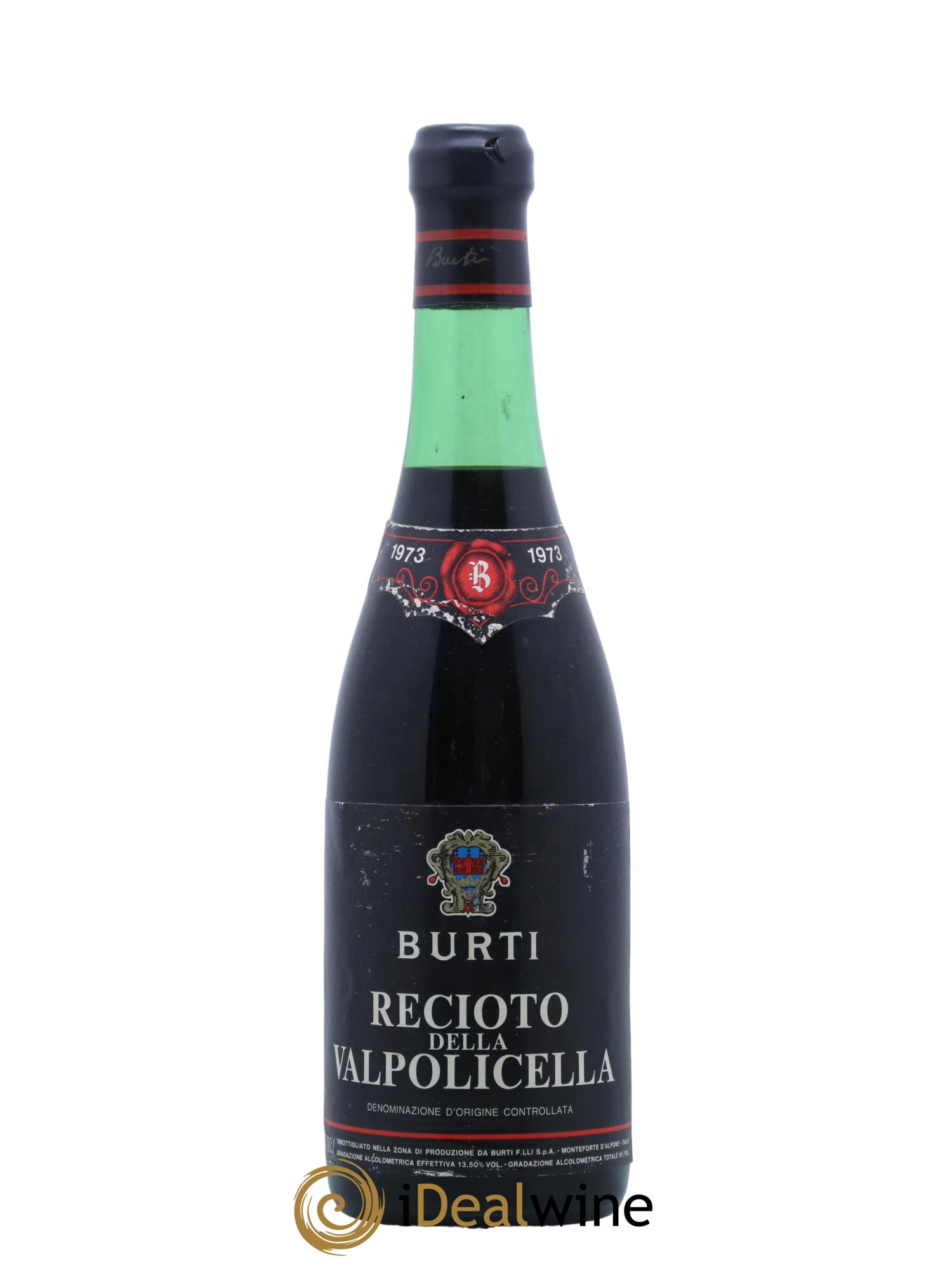 Italie Recioto della Valpolicella Burti 1973 - Lot de 1 bouteille - 0