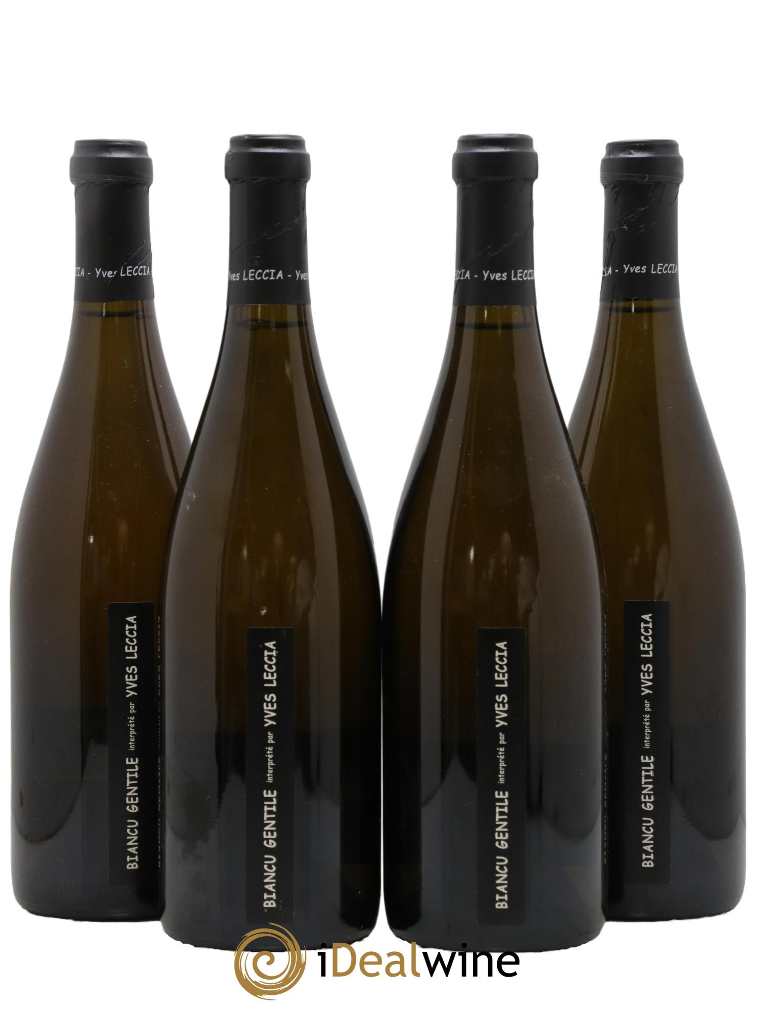 Vin de Corse Ile de Beauté Biancu Gentile Présumé Domaine Yves Leccia - Lot de 4 bouteilles - 0