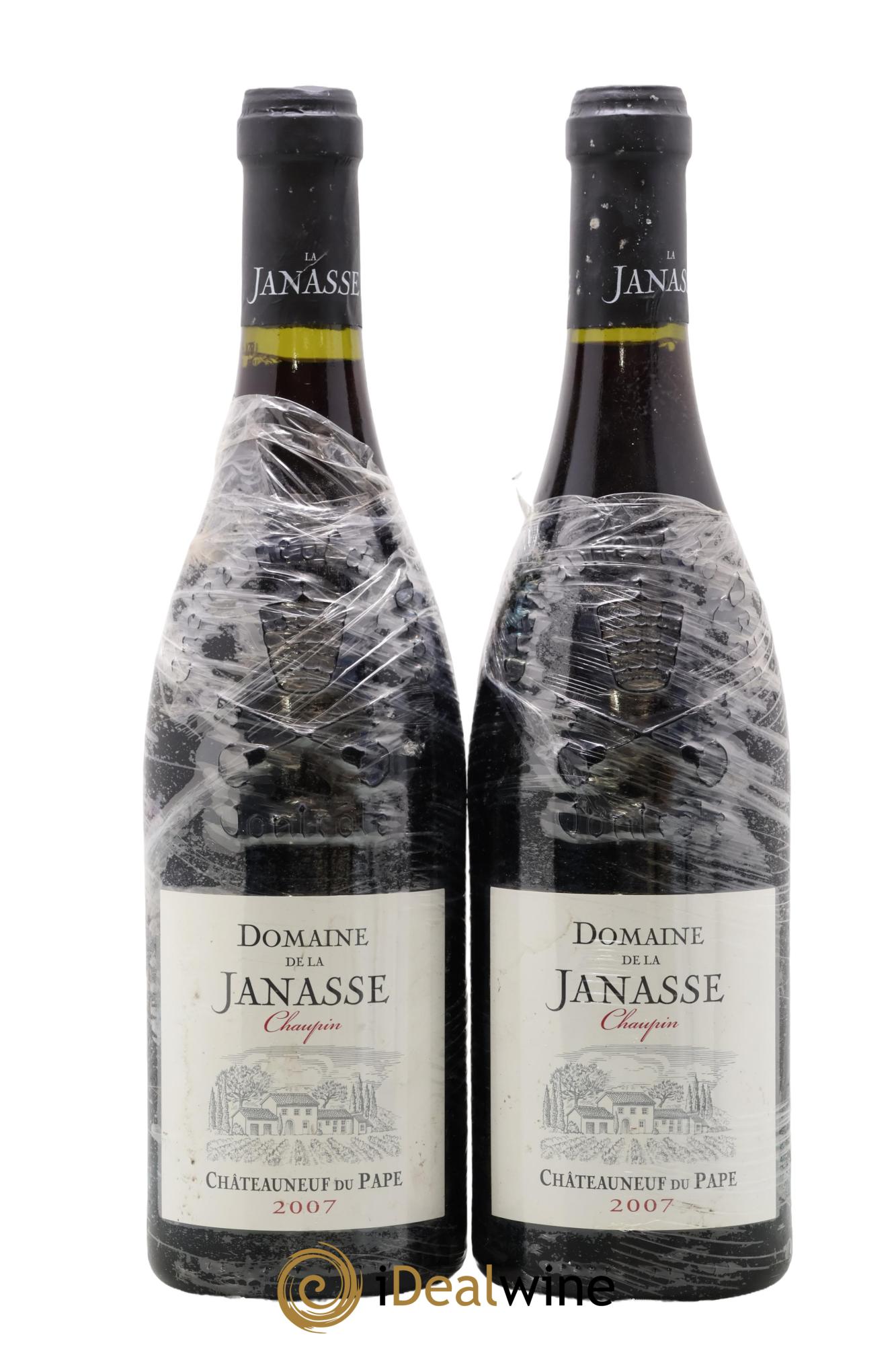 Châteauneuf-du-Pape Cuvée Chaupin La Janasse (Domaine de) 2007 - Lot de 2 bouteilles - 0