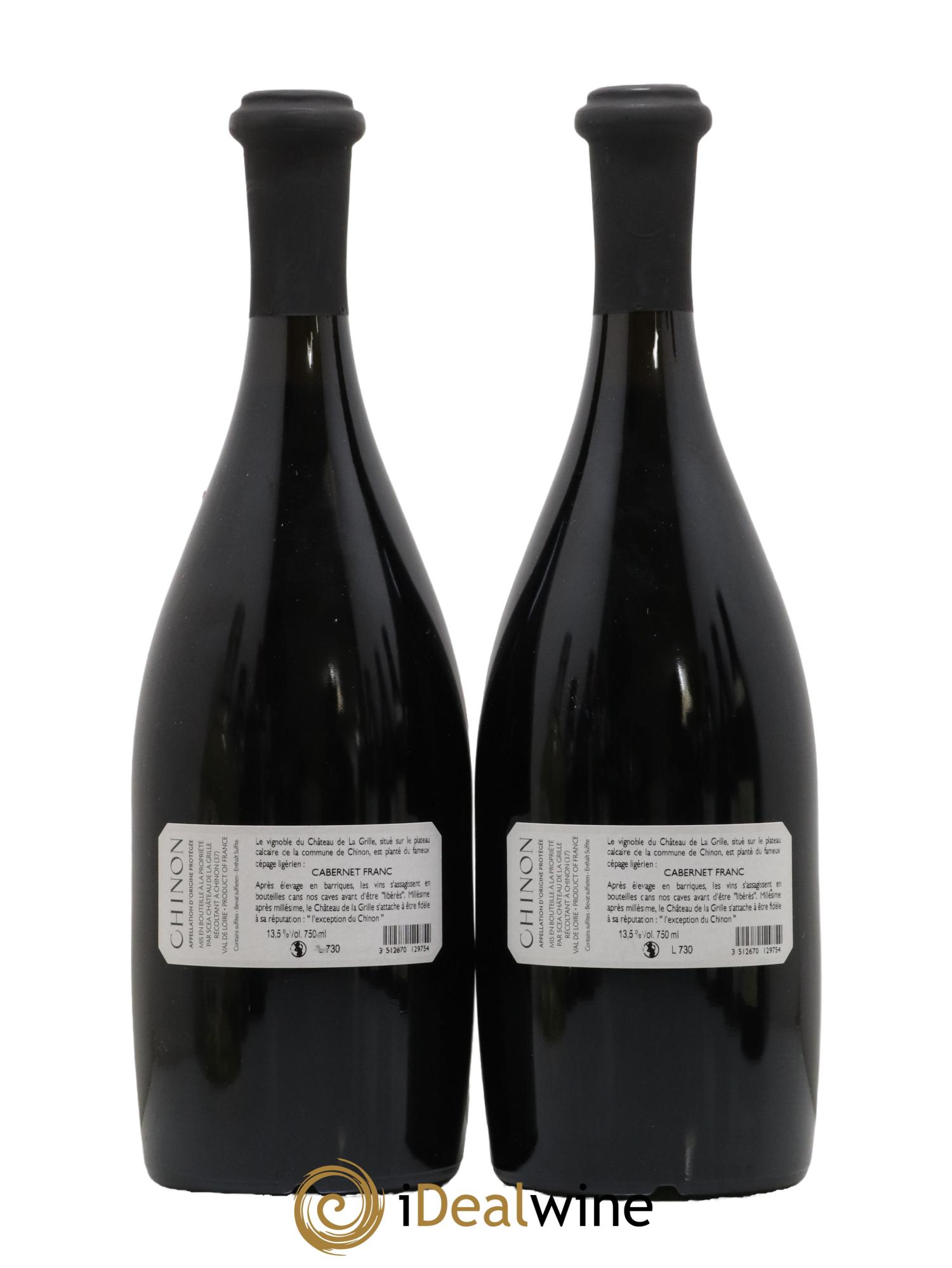 Chinon Chateau de la Grille 2020 - Lot de 2 bouteilles - 1