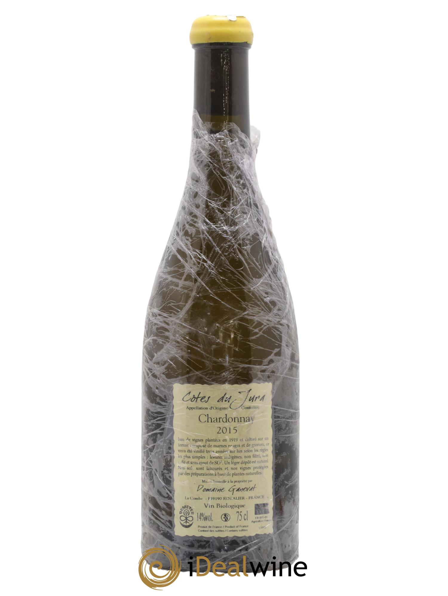 Côtes du Jura Les Grands Teppes Vieilles Vignes Jean-François Ganevat (Domaine) 2015 - Lot of 1 bottle - 1