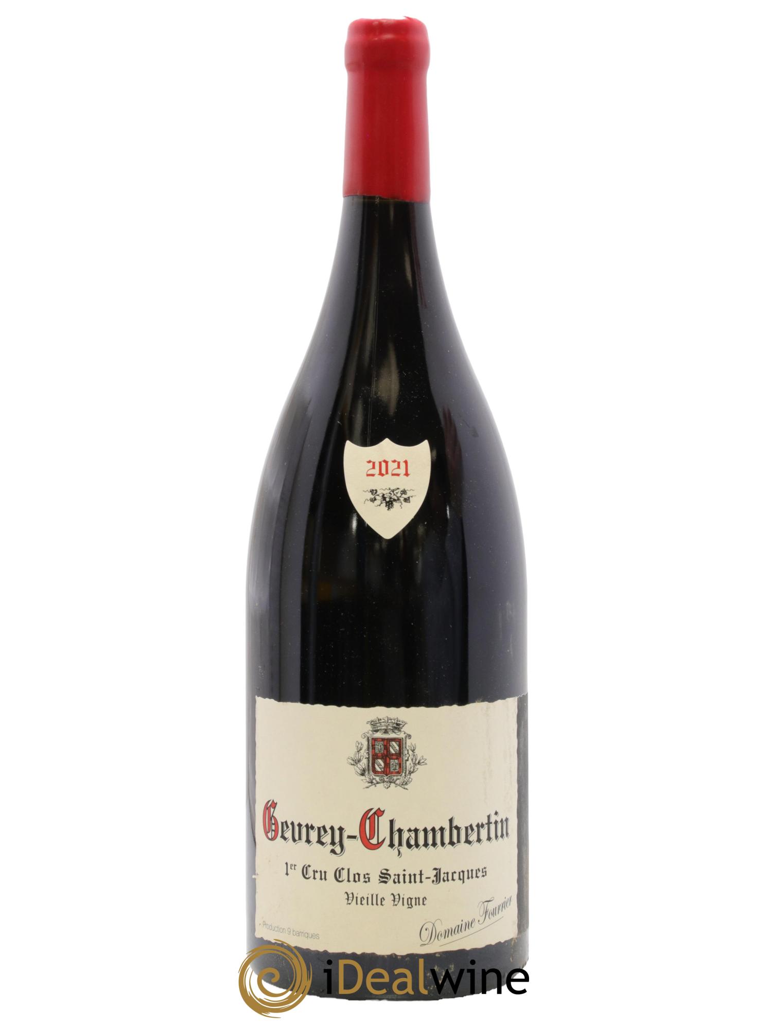 Gevrey-Chambertin 1er Cru Clos Saint-Jacques Vieille Vigne Fourrier (Domaine) 2021 - Posten von 1 Magnum - 0