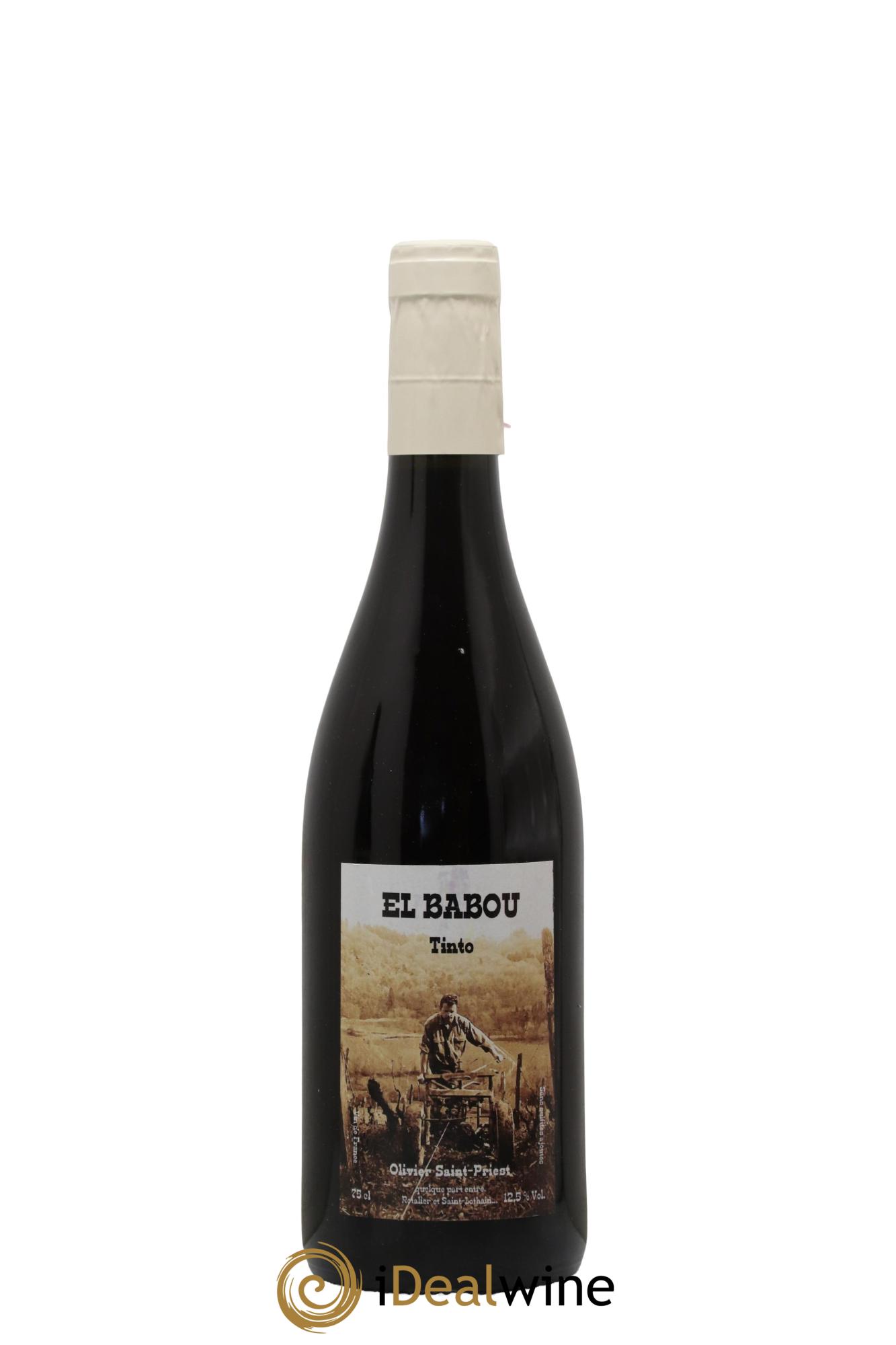 Vin de France Tinto El Babou (Olivier Saint-Priest) - Lot de 1 bouteille - 0