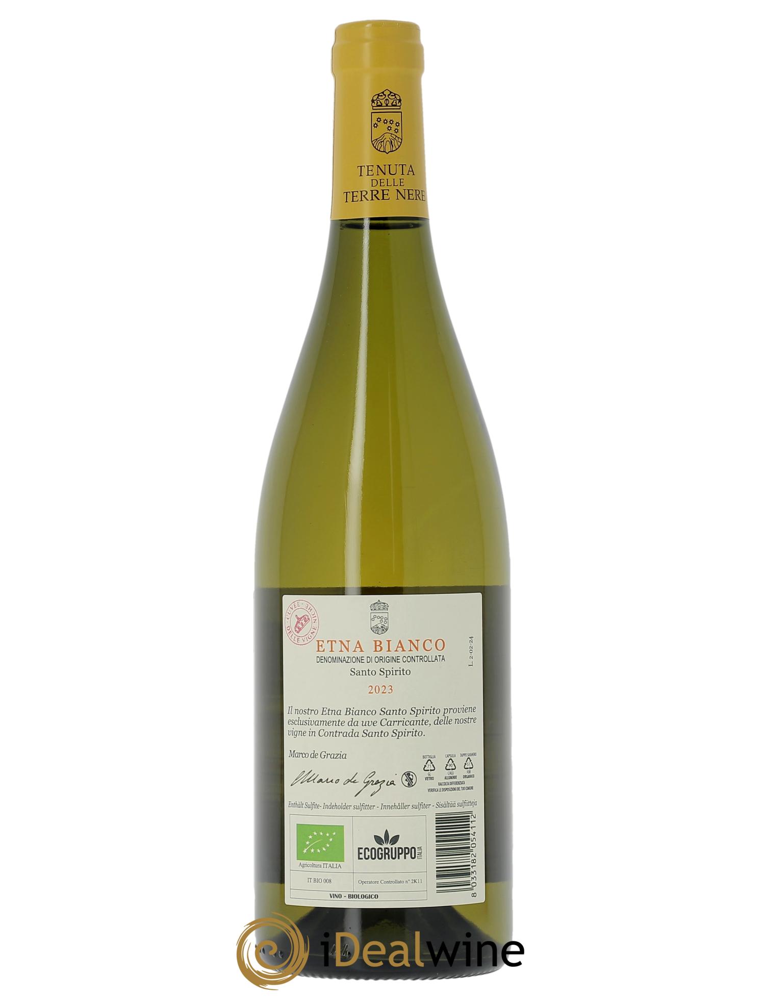 Etna Bianco DOC Tenuta delle Terre Nere Santo Spirito Vieilles Vignes  2023 - Posten von 1 Flasche - 1