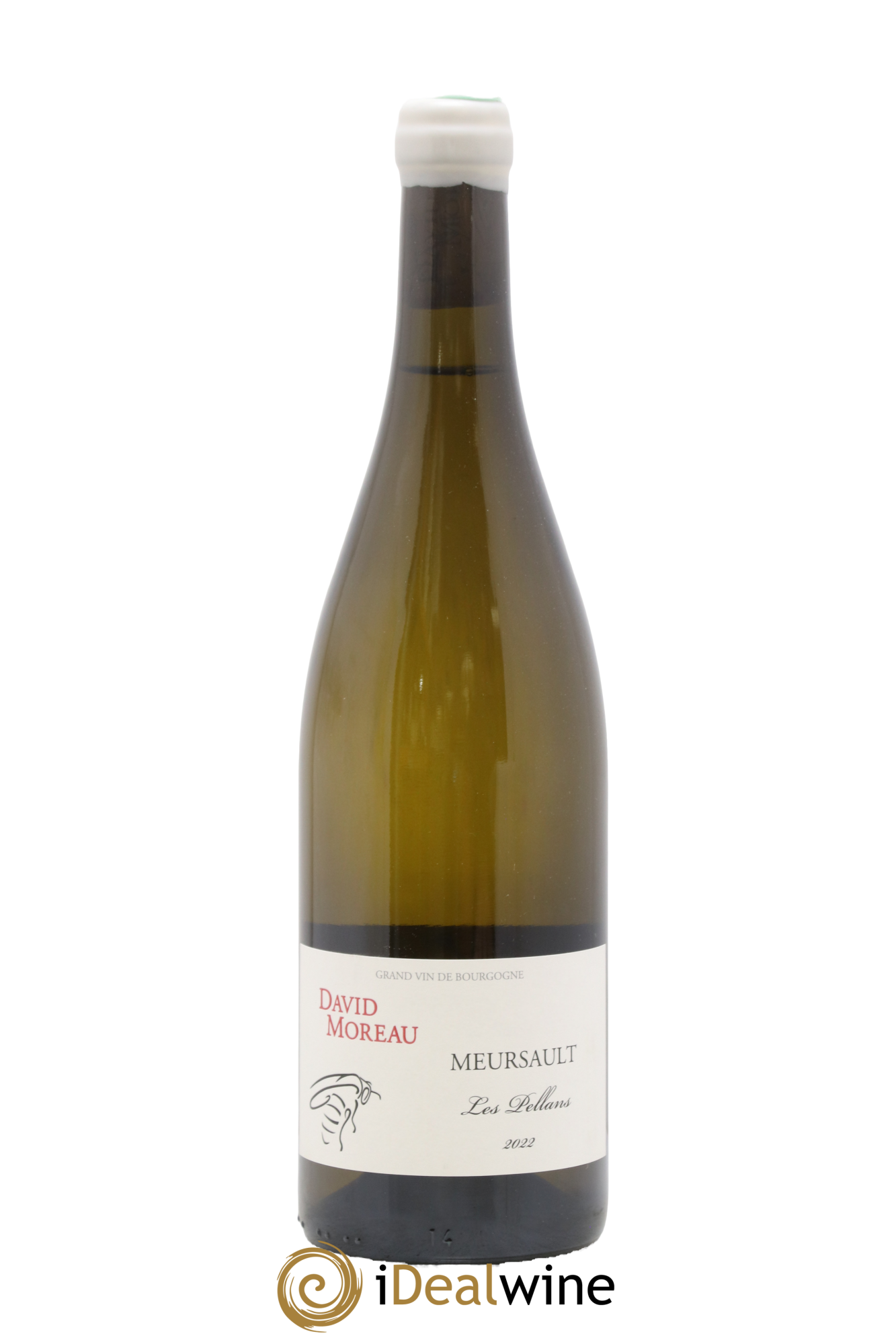 Meursault Les Pellans David Moreau 2022 - Posten von 1 Flasche - 0