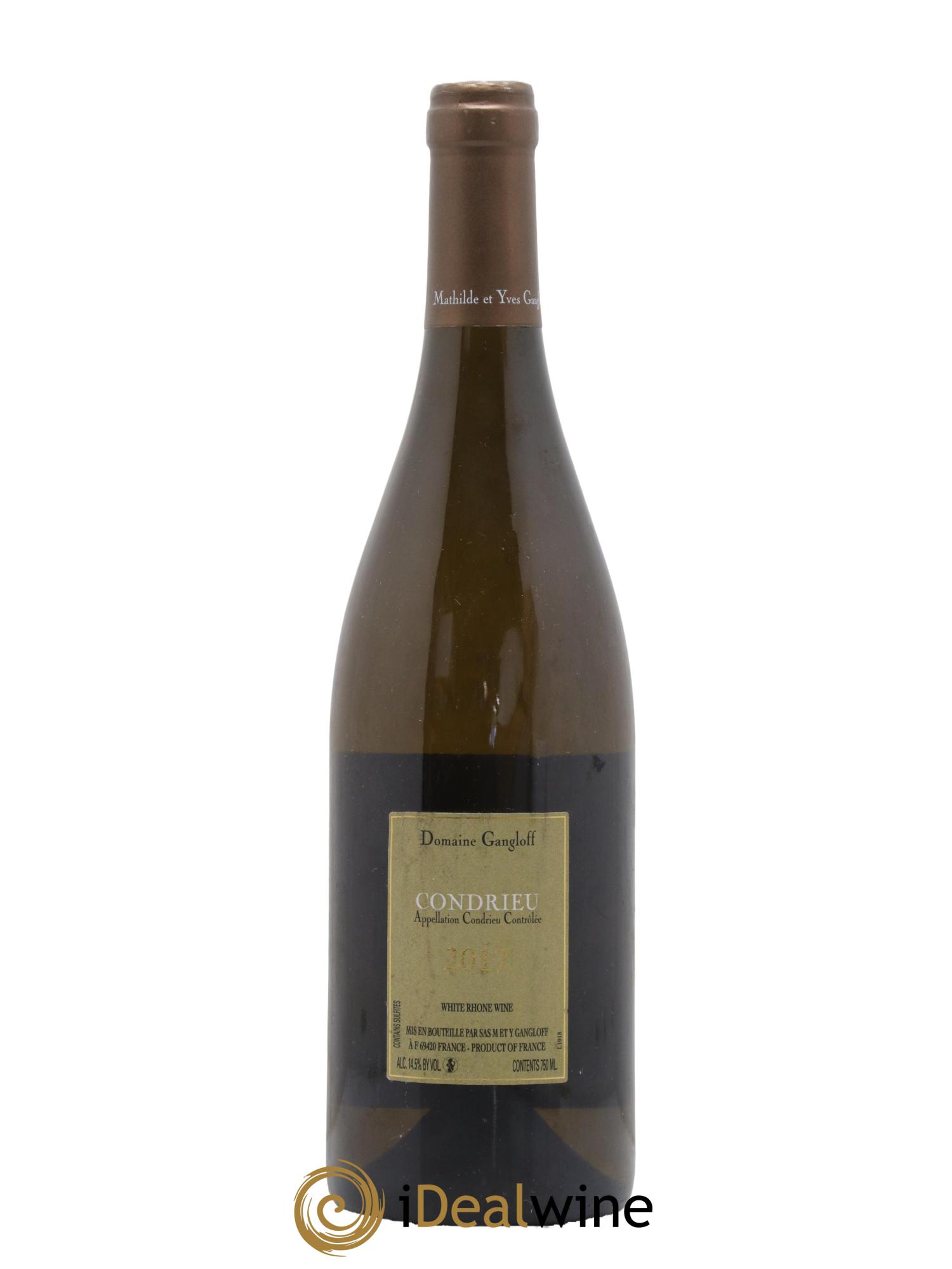 Condrieu Domaine Gangloff (Domaine) 2017 - Lot de 1 bouteille - 1