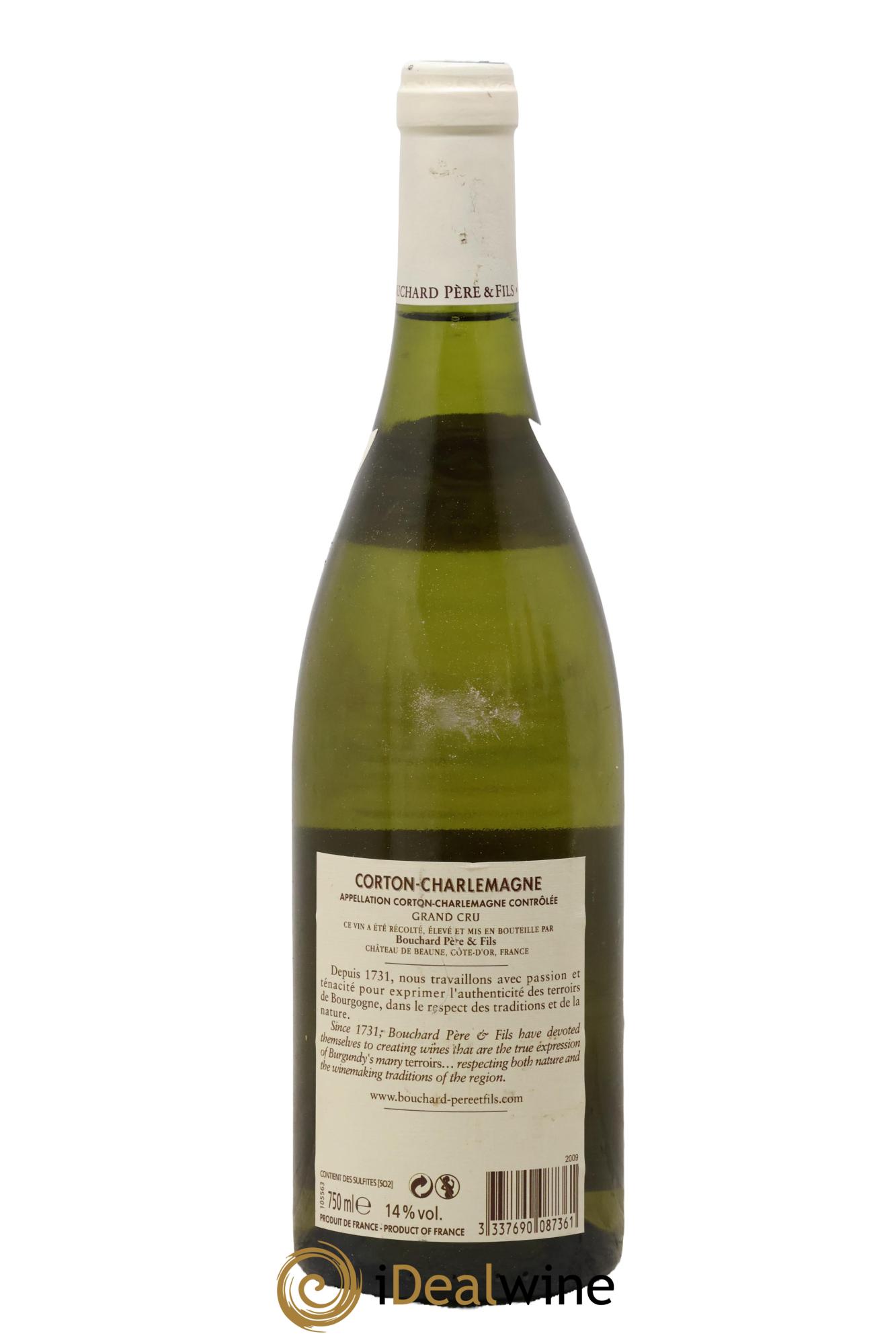 Corton-Charlemagne Grand Cru Bouchard Père & Fils 2009 - Lot de 1 bouteille - 1