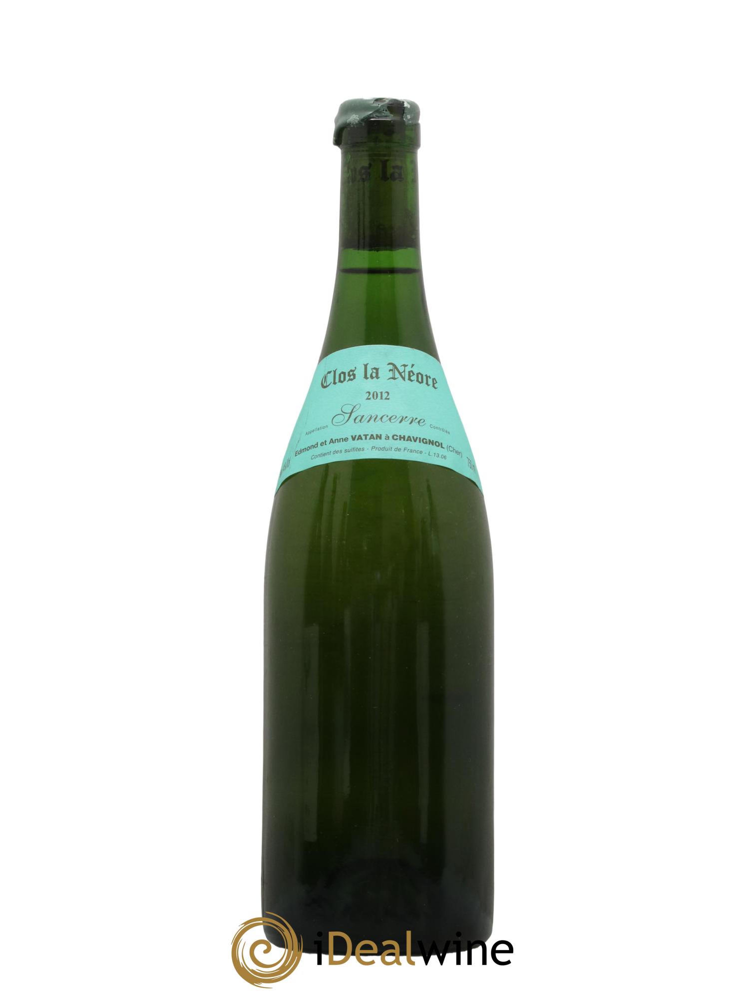Sancerre Clos la Neore Edmond Vatan 2012 - Lot de 1 bouteille - 0