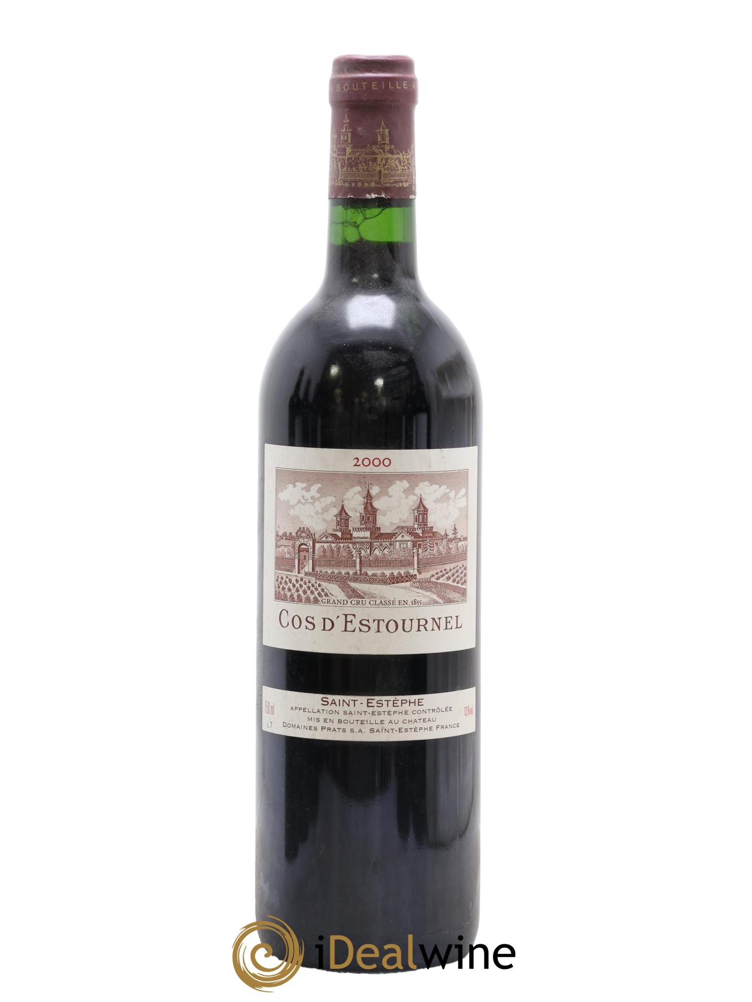 Cos d'Estournel 2ème Grand Cru Classé 2000 - Lot de 1 bouteille - 0