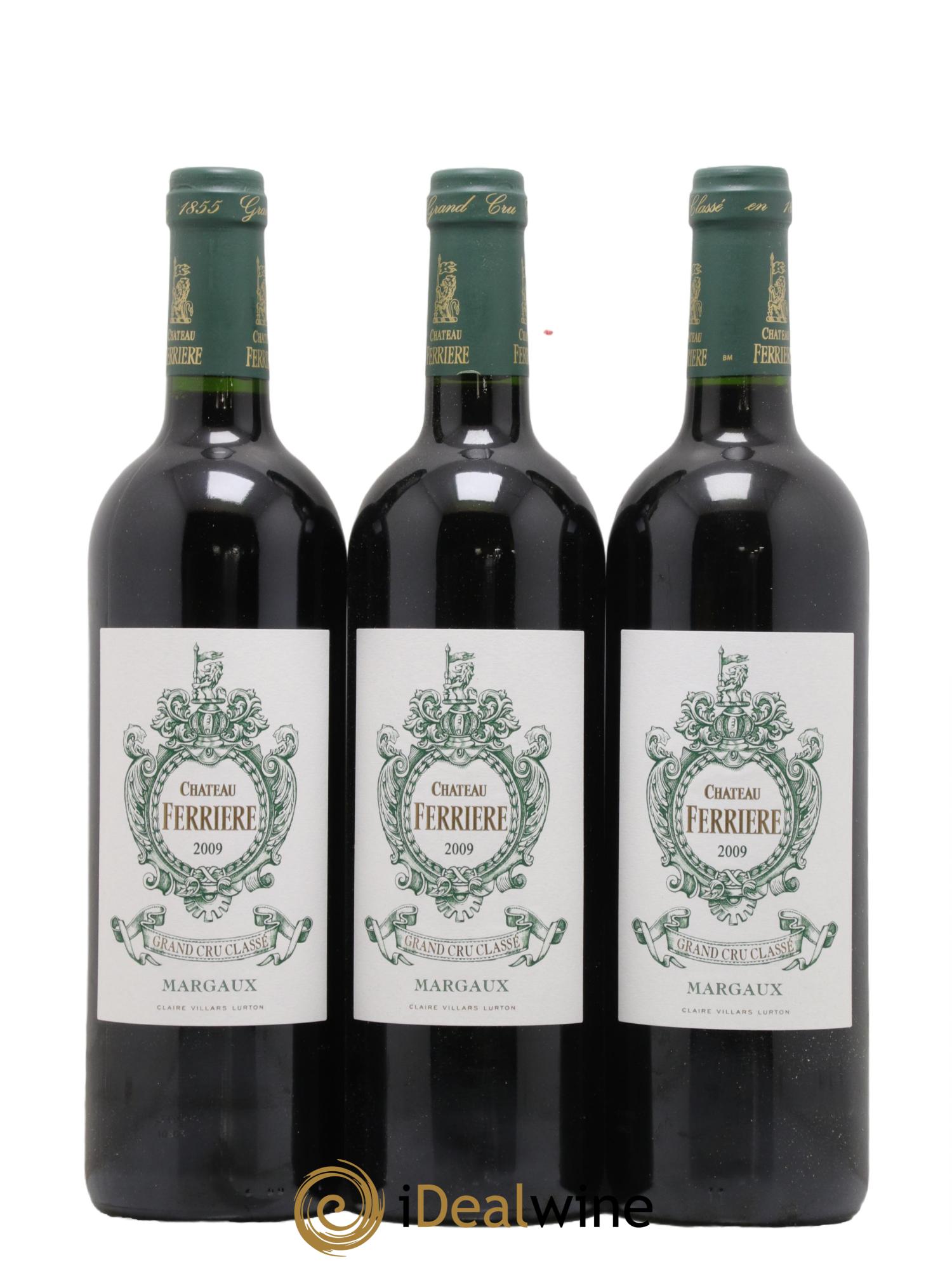 Château Ferrière 3ème Grand Cru Classé 2009 - Lot de 6 bouteilles - 2
