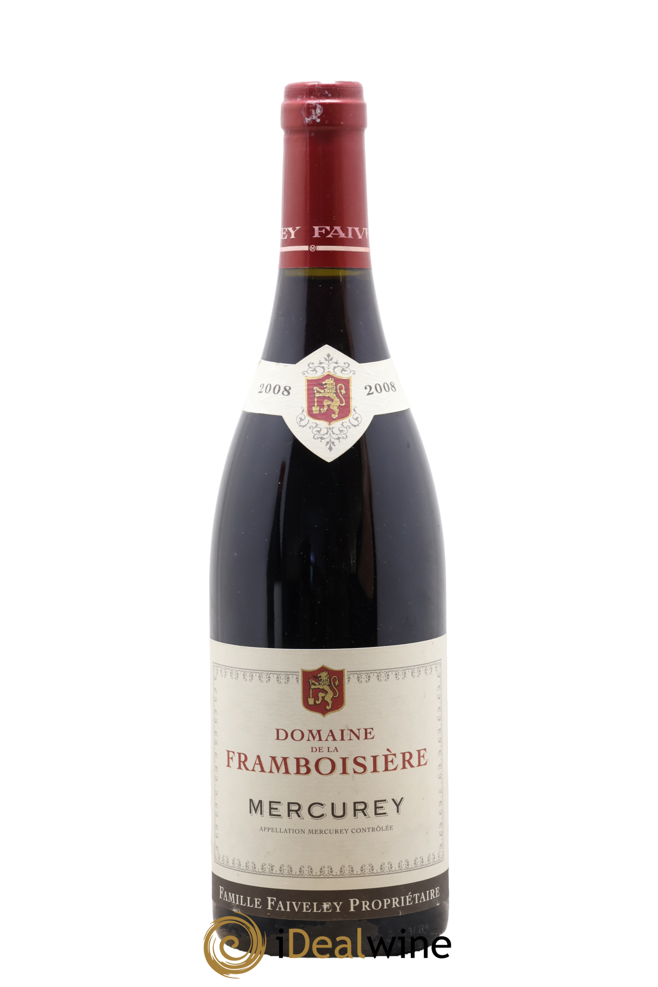 Mercurey Domaine de la Framboisière Faiveley 2008 - Lot de 1 bouteille - 0