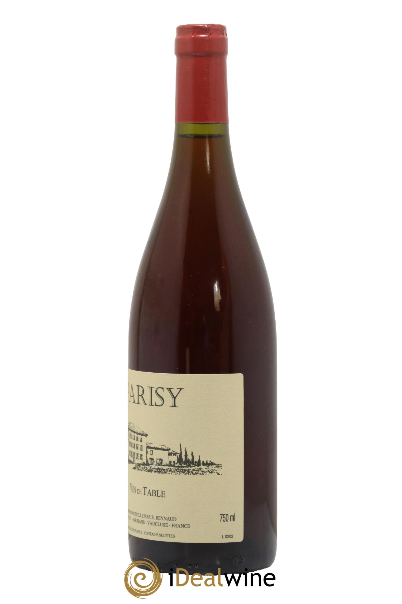 Vin de Table Parisy  Emmanuel Reynaud 2020 - Lot de 1 bouteille - 1