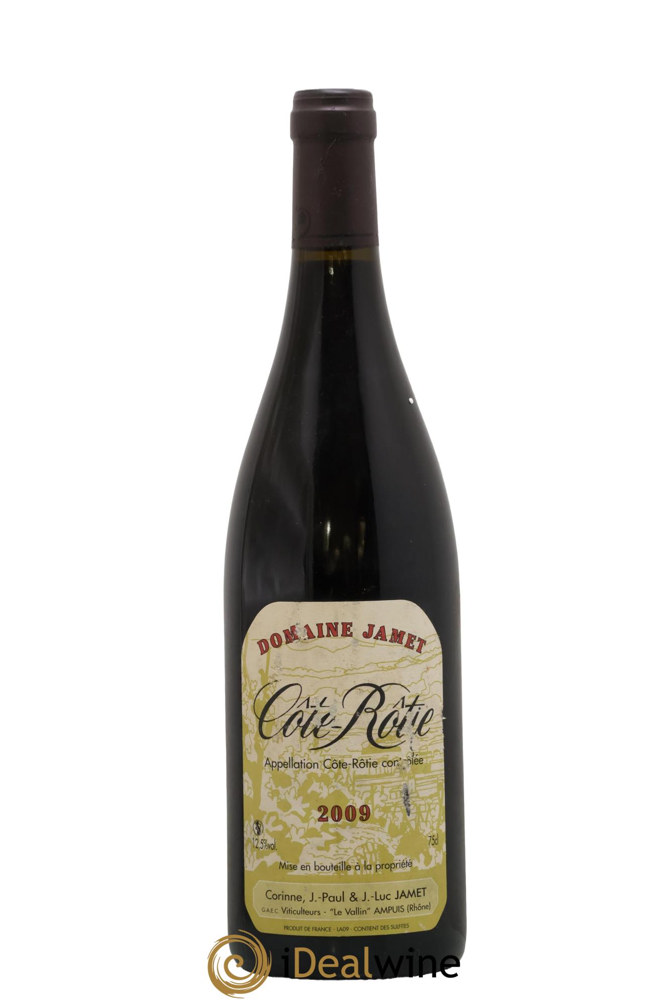 Côte-Rôtie Jamet (Domaine) 2009 - Posten von 1 Flasche - 0