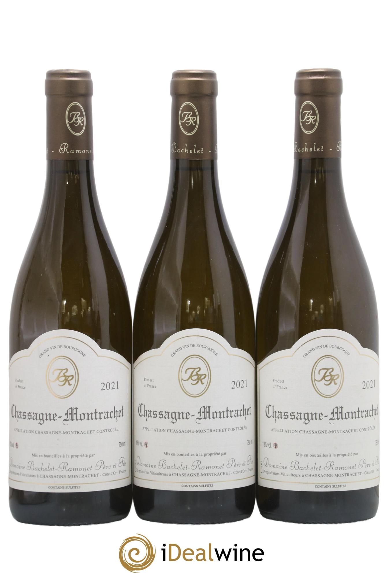 Chassagne-Montrachet Bachelet-Ramonet (Domaine) 2021 - Lot de 3 bouteilles - 0