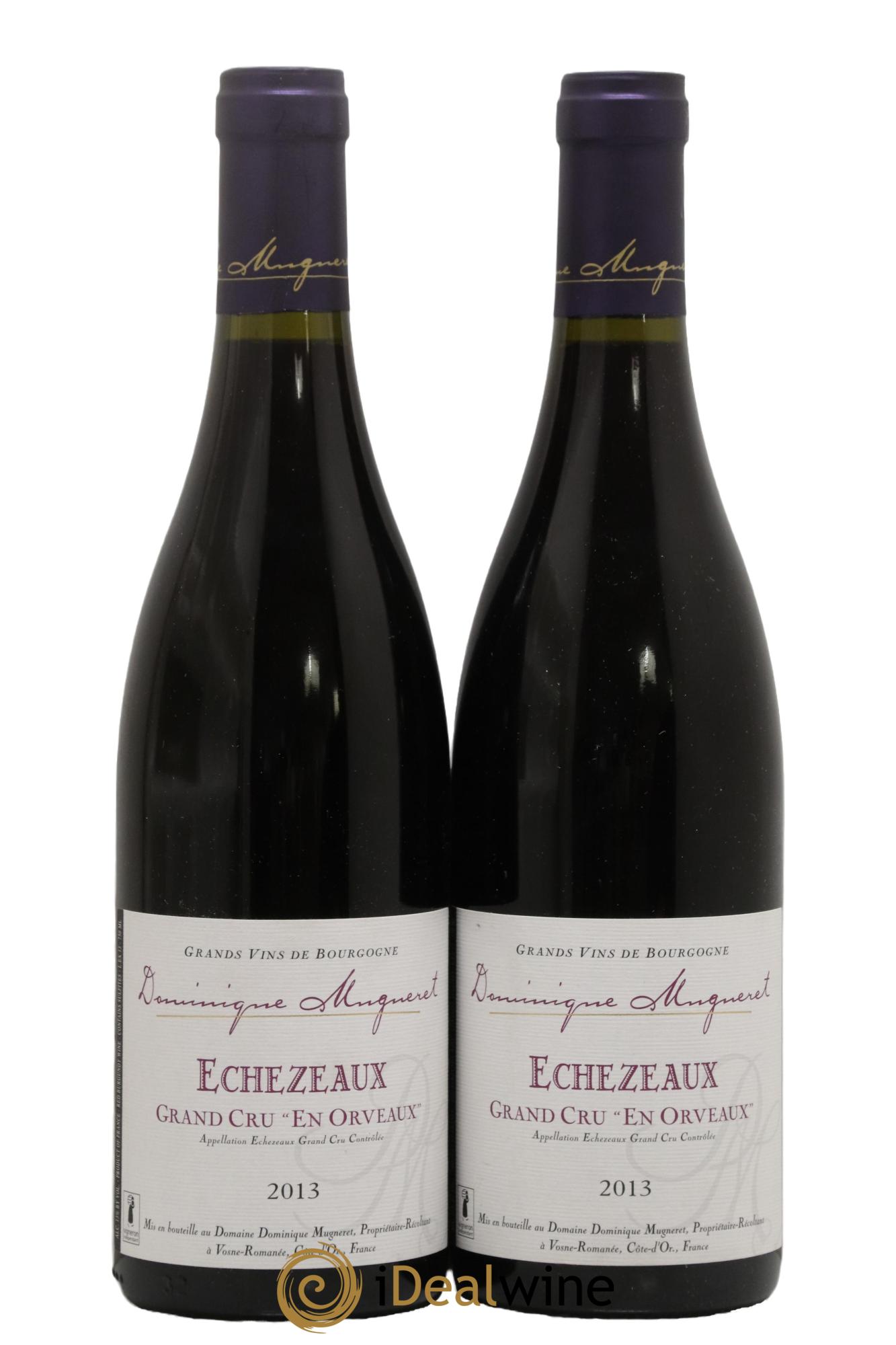 Echezeaux Grand Cru En Orveaux Dominique Mugneret (Domaine) 2013 - Lot de 2 bouteilles - 0