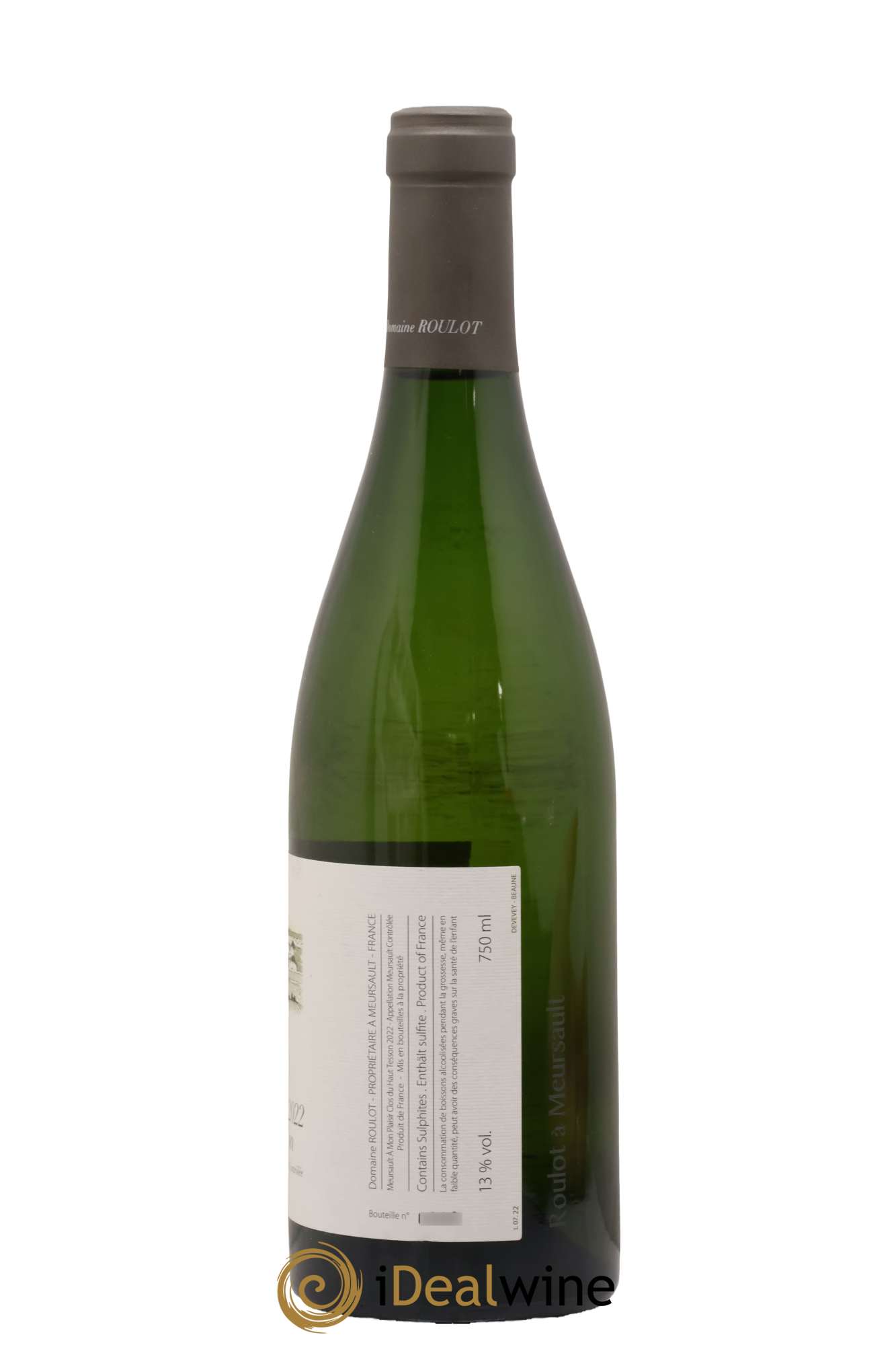 Meursault A mon plaisir Clos du Haut Tesson Roulot (Domaine) 2022 - Lot of 1 bottle - 1