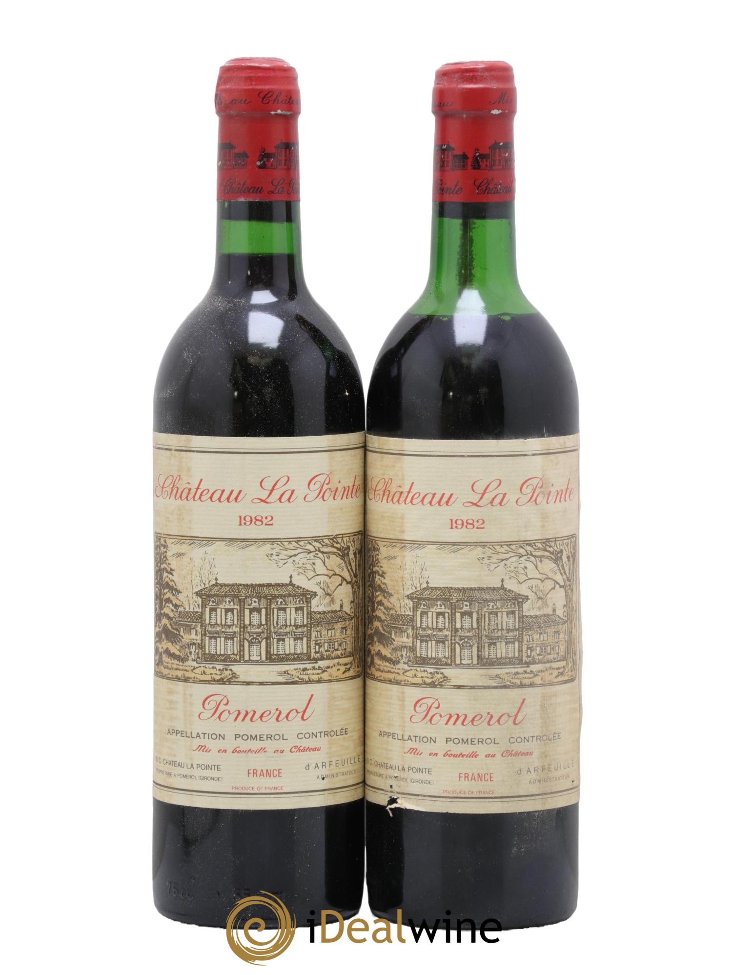 Château la Pointe 1982 - Lot de 2 bouteilles - 0