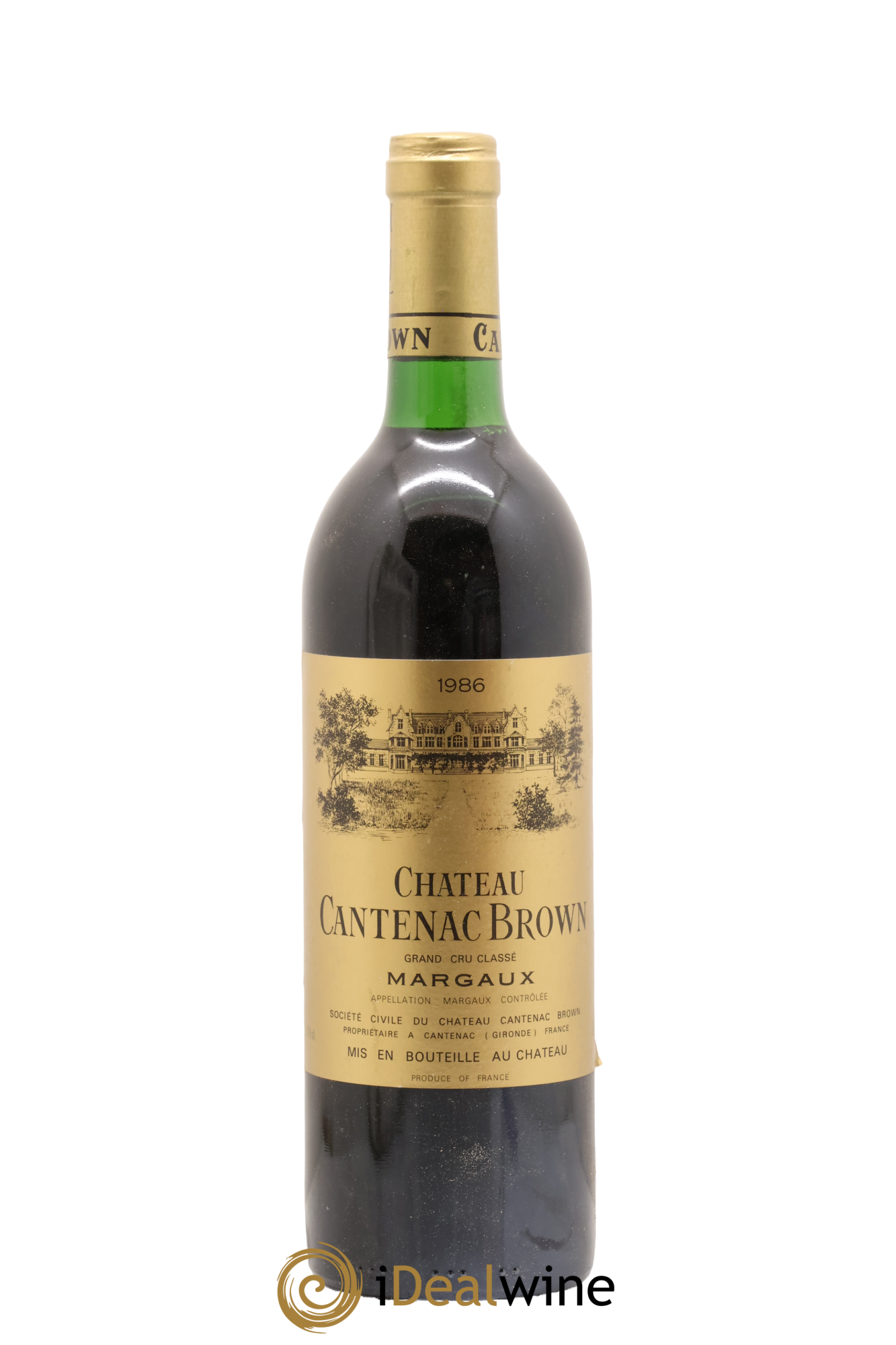 Château Cantenac Brown 3ème Grand Cru Classé 1986 - Lotto di 1 bottiglia - 0