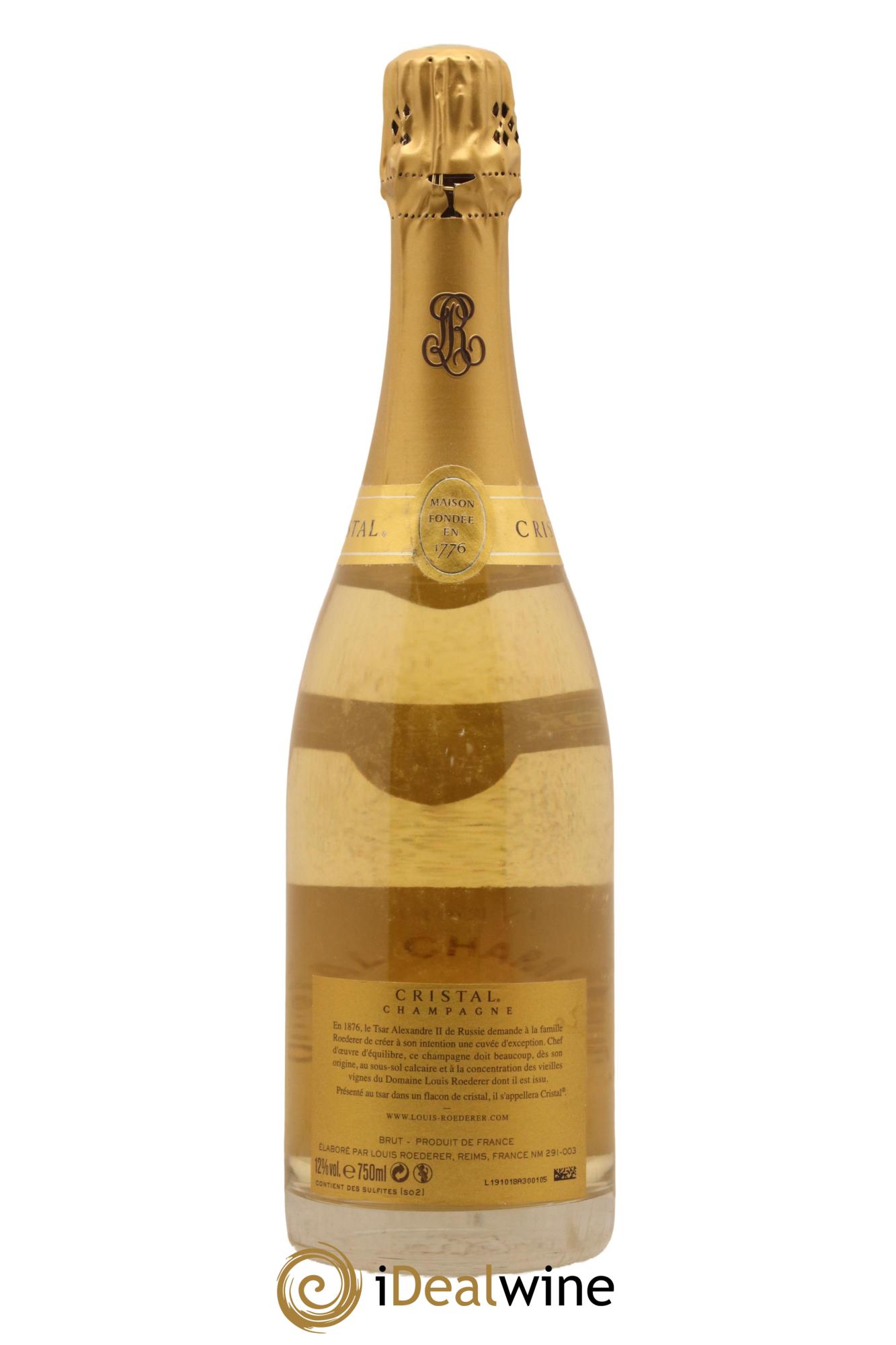 Cristal Louis Roederer 2008 - Lot de 1 bouteille - 1