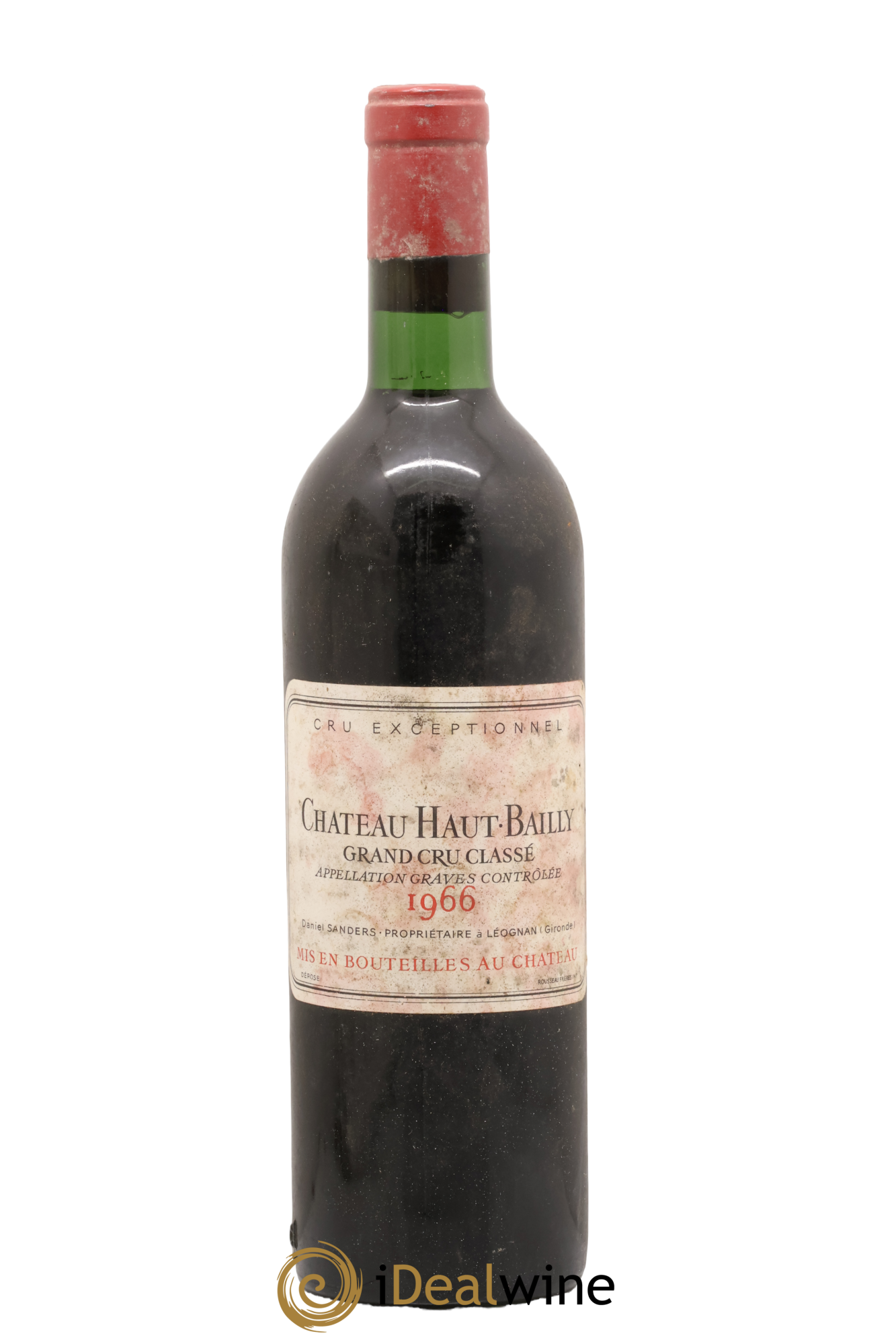 Château Haut-Bailly Cru Classé de Graves 1966 - Lot de 1 bouteille - 0
