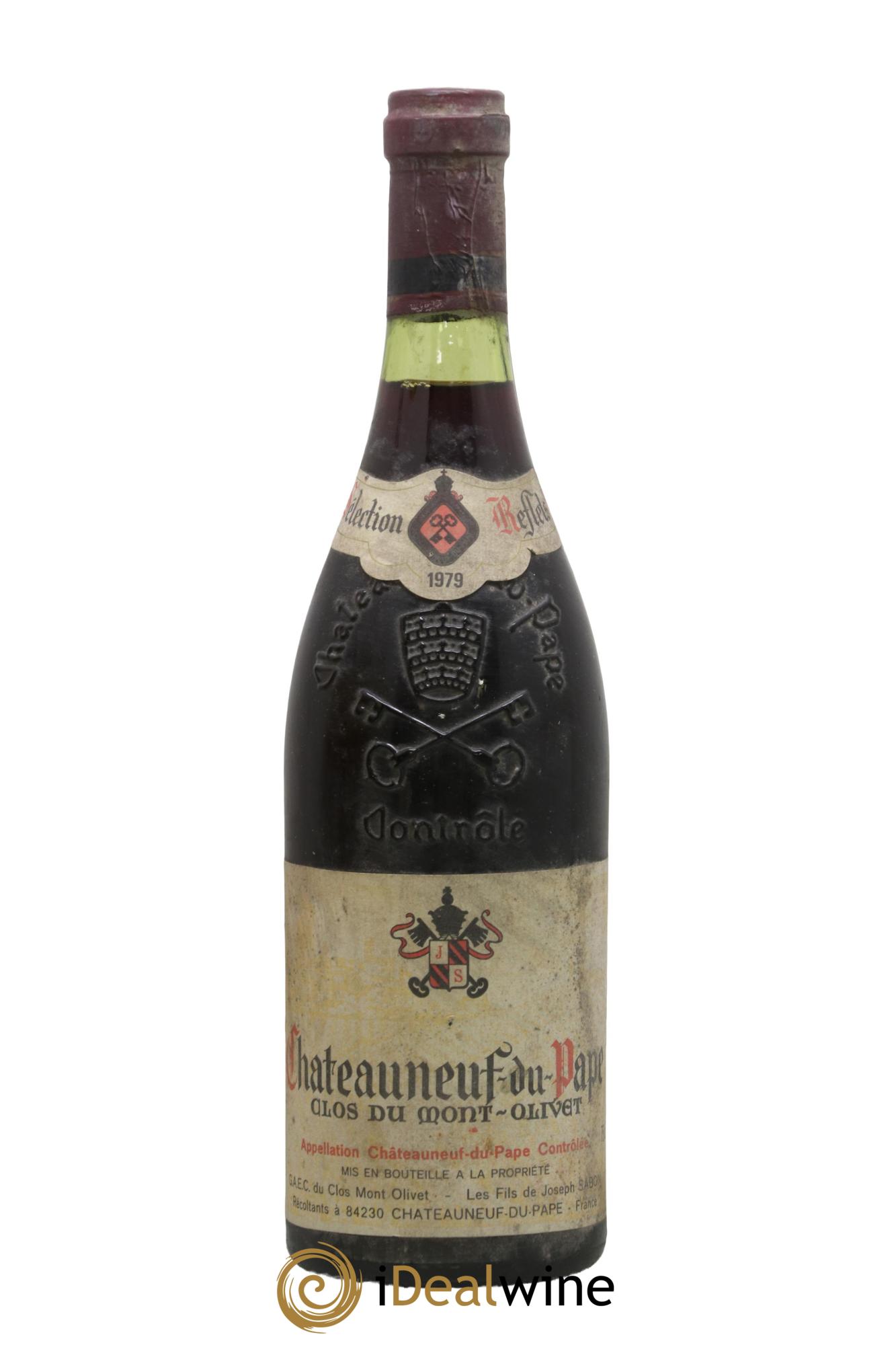 Châteauneuf-du-Pape Clos du Mont-Olivet 1979 - Lot de 1 bouteille - 0