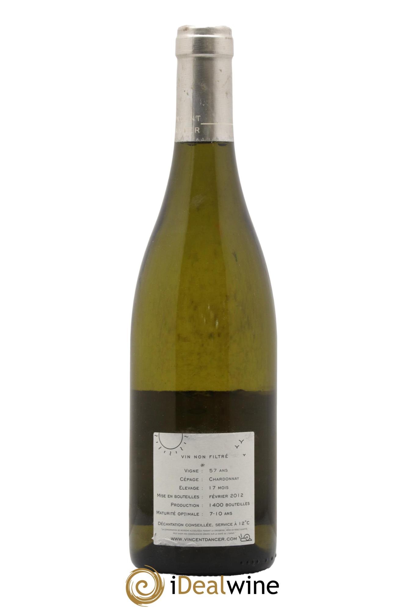 Chassagne-Montrachet 1er Cru (Morgeot) Tête du Clos Vincent Dancer 2010 - Lot de 1 bouteille - 1