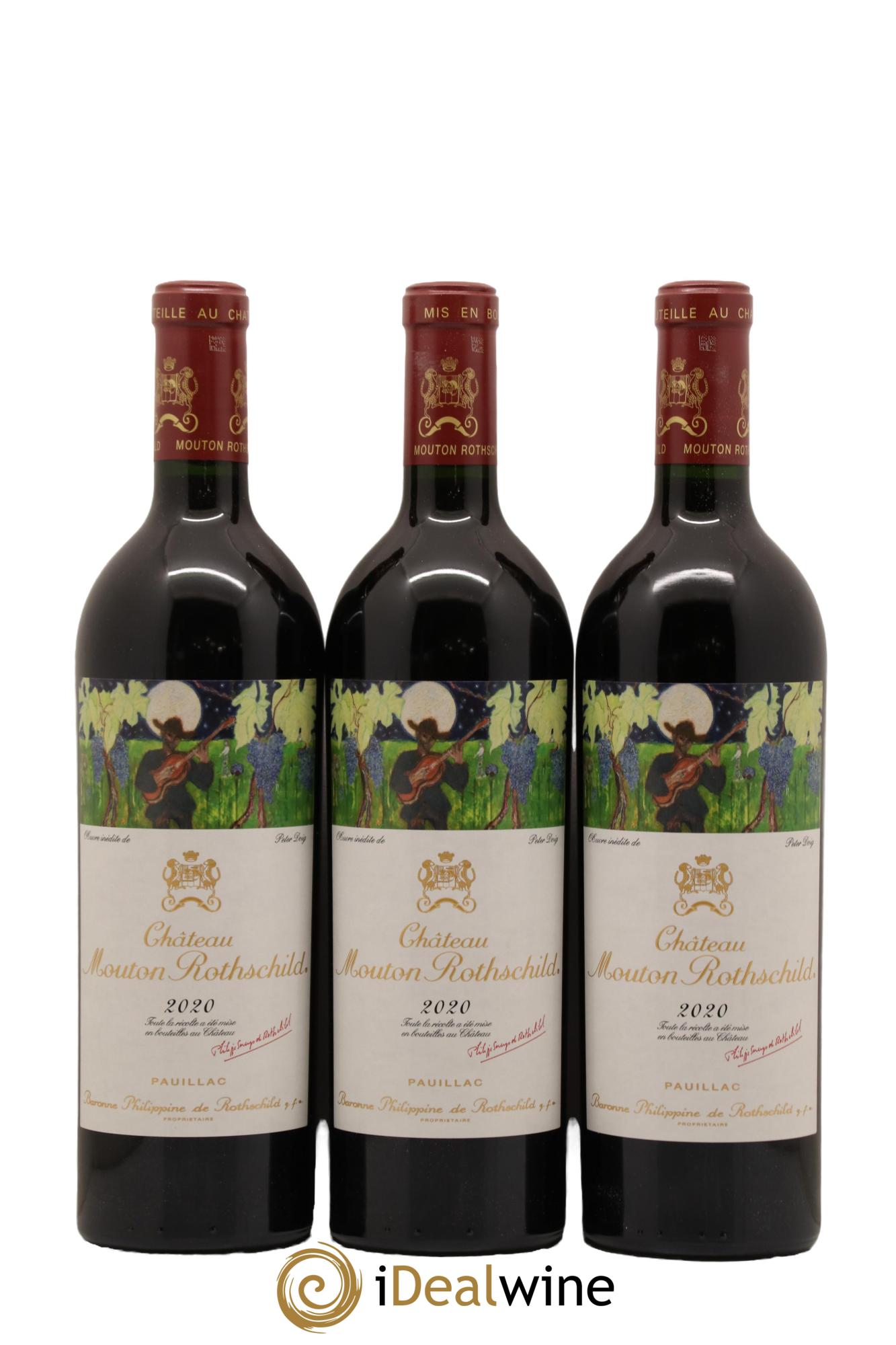 Château Mouton Rothschild 1er Grand Cru Classé 2020 - Lot de 6 bouteilles - 3