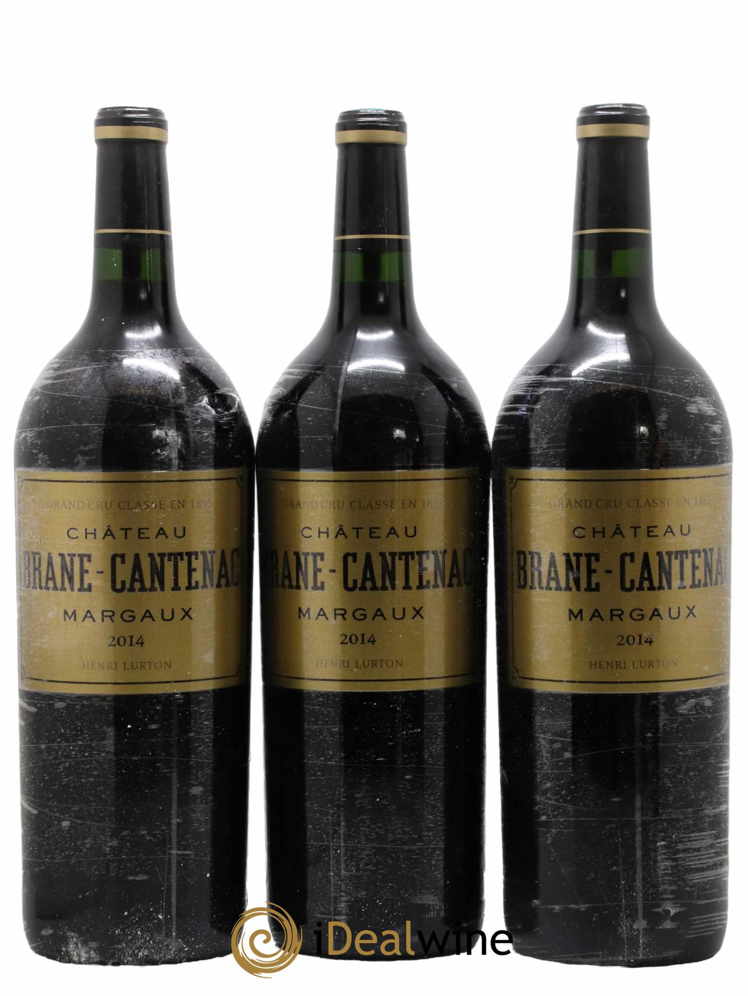 Château Brane Cantenac 2ème Grand Cru Classé 2014 - Lot de 3 magnums - 0