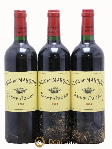 Clos du Marquis 2004 - Posten von 3 Flaschen - 0