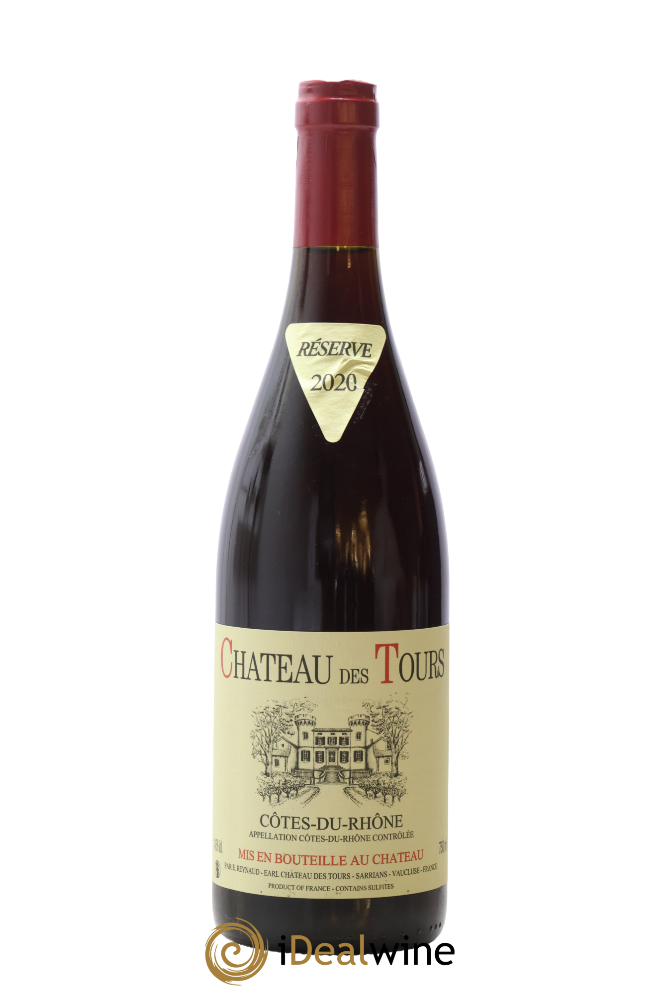 Côtes-du-Rhône Château des Tours Emmanuel Reynaud 2020 - Lot de 1 bouteille - 0