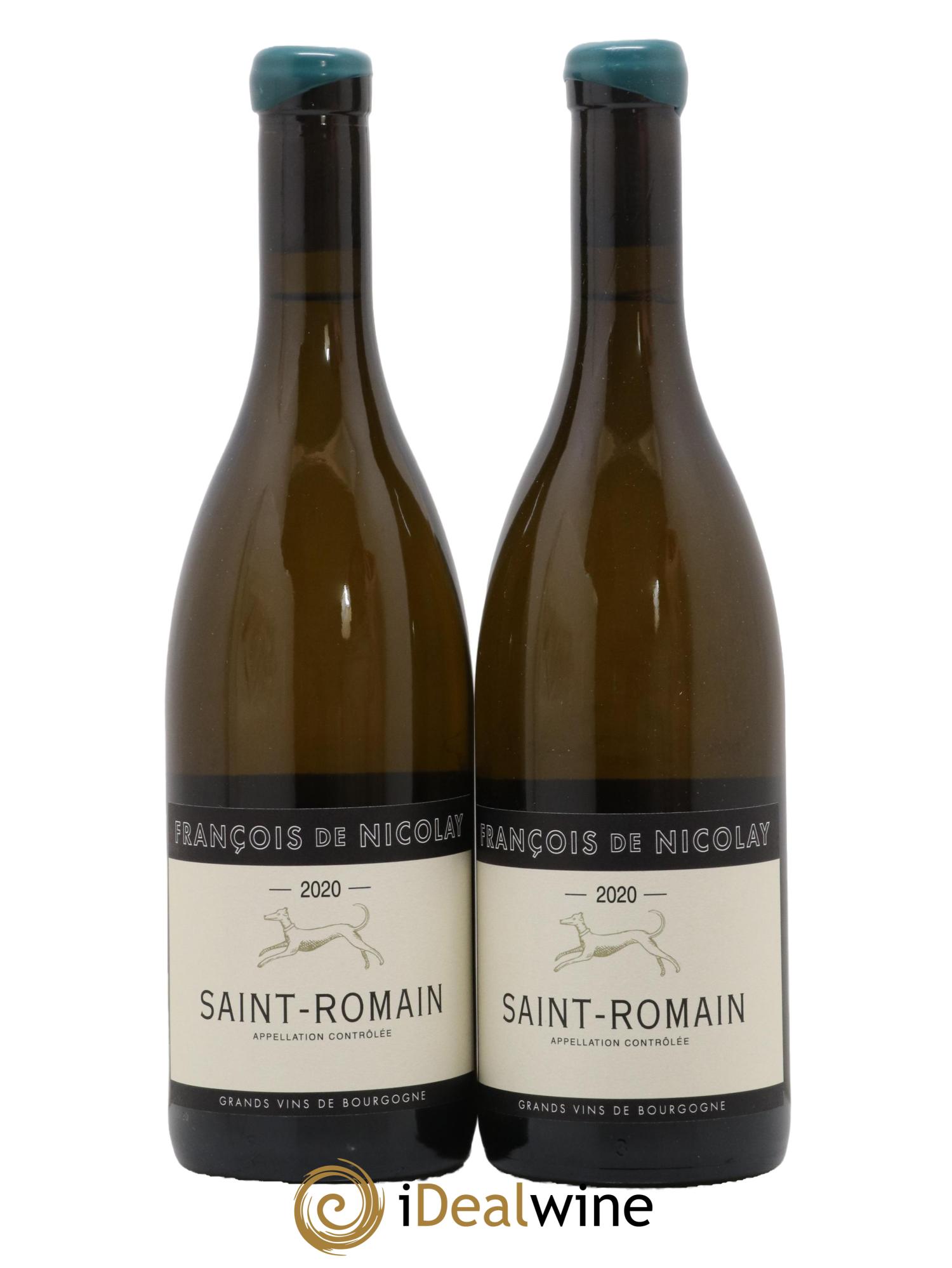 Saint-Romain Domaine Francois de Nicolay 2020 - Lot de 2 bouteilles - 0