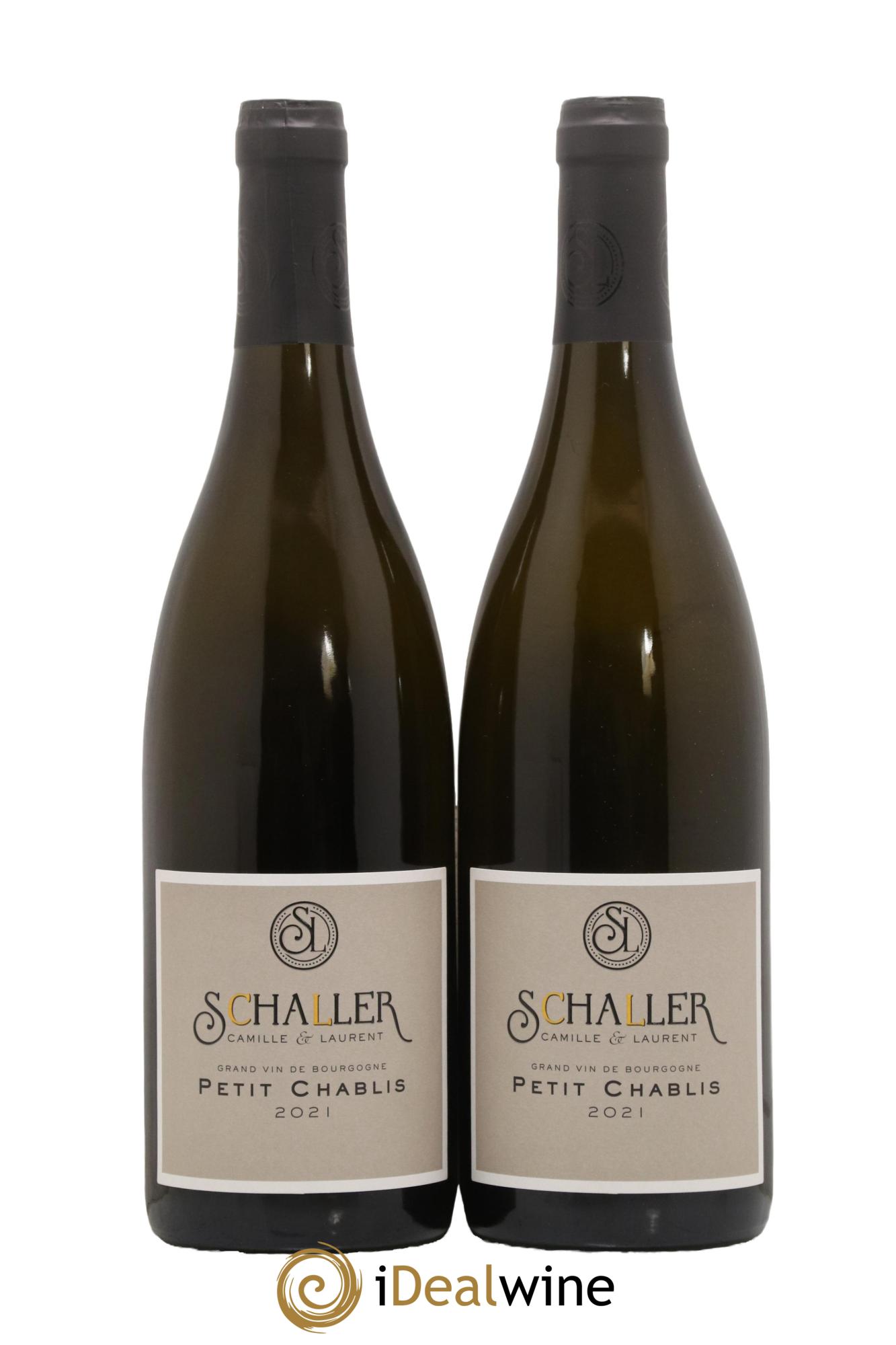 Petit Chablis Domaine Camille et Laurent Schaller 2021 - Lotto di 2 bottiglie - 0