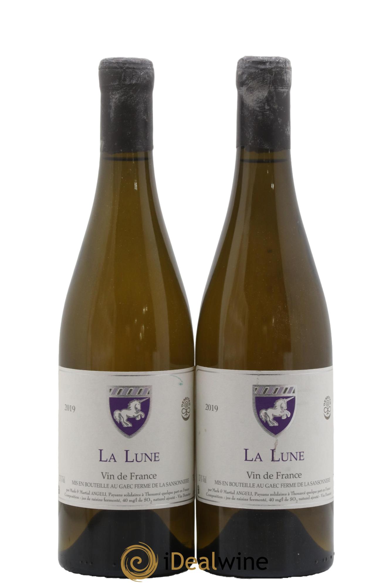 Vin de France La Lune Mark Angeli (Domaine) - Ferme de la Sansonnière 2019 - Lot of 2 bottles - 0