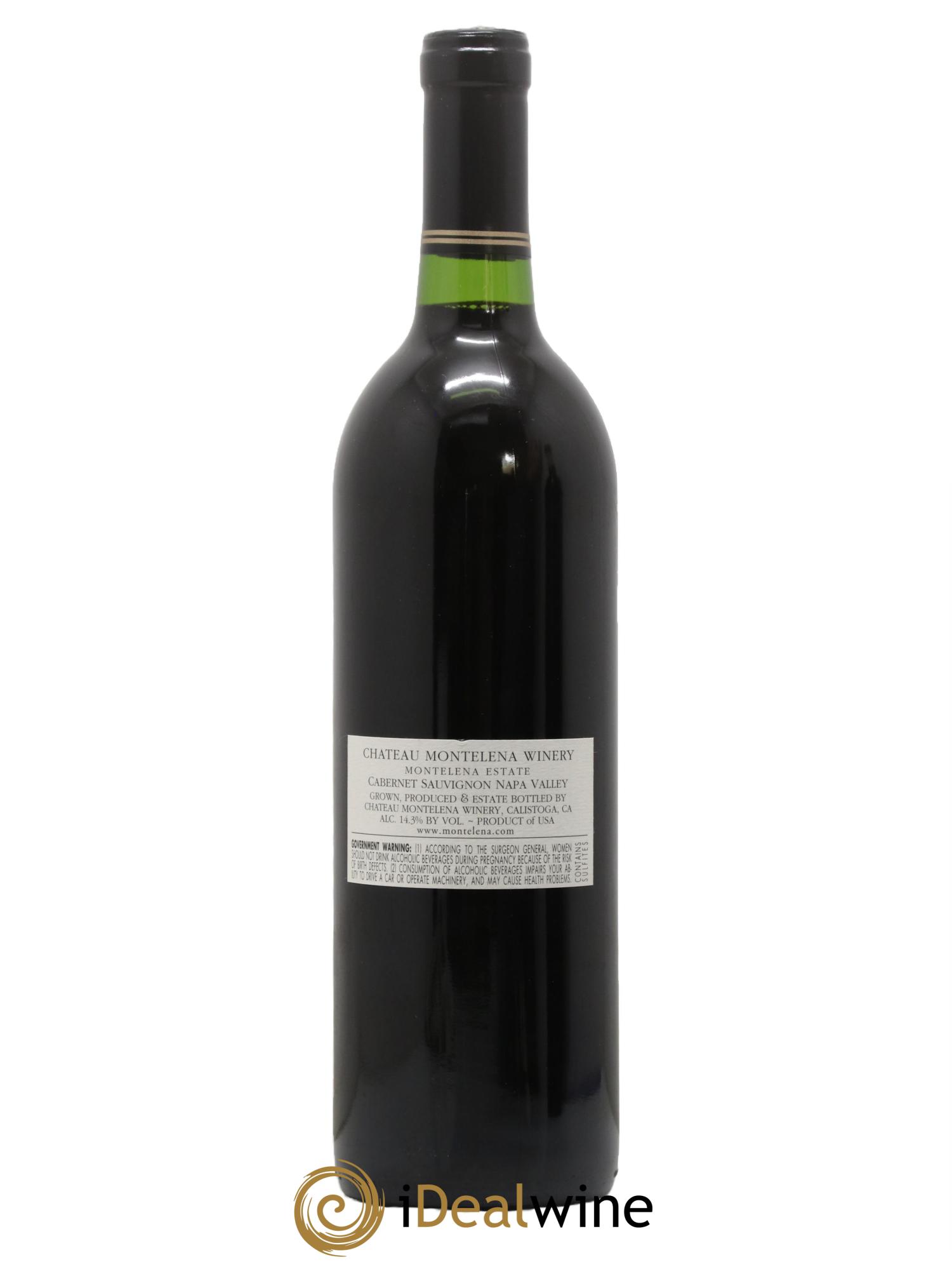 Napa Valley Cabernet Sauvignon Château Montelena Estate 2015 - Lot de 1 bouteille - 1