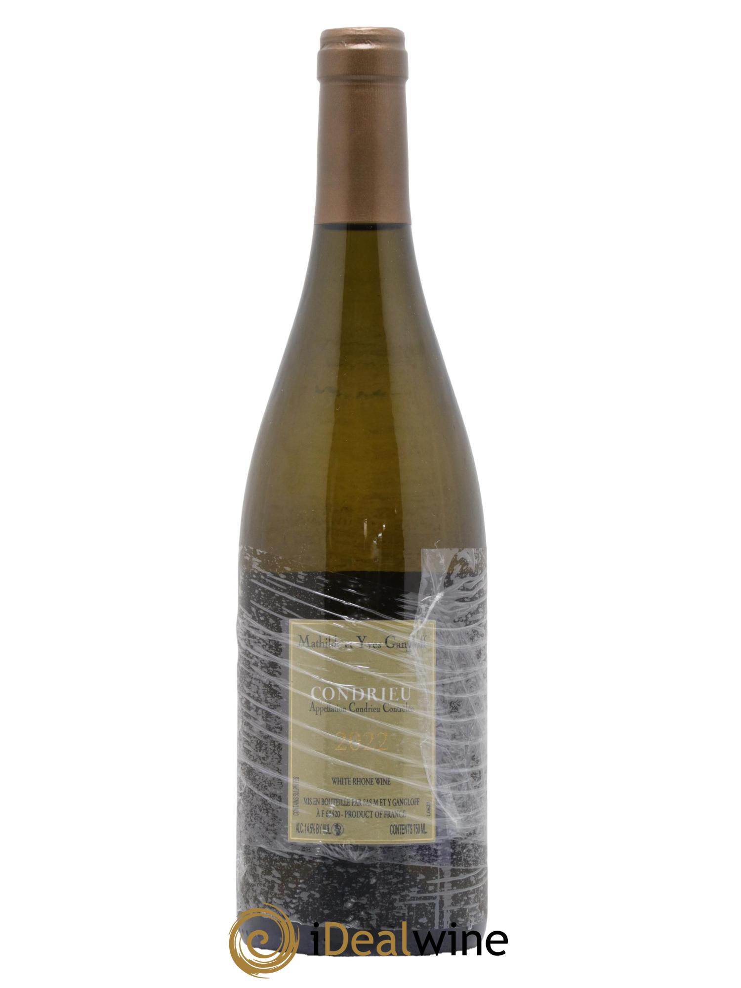 Condrieu Domaine Gangloff (Domaine) 2022 - Lot de 1 bouteille - 1