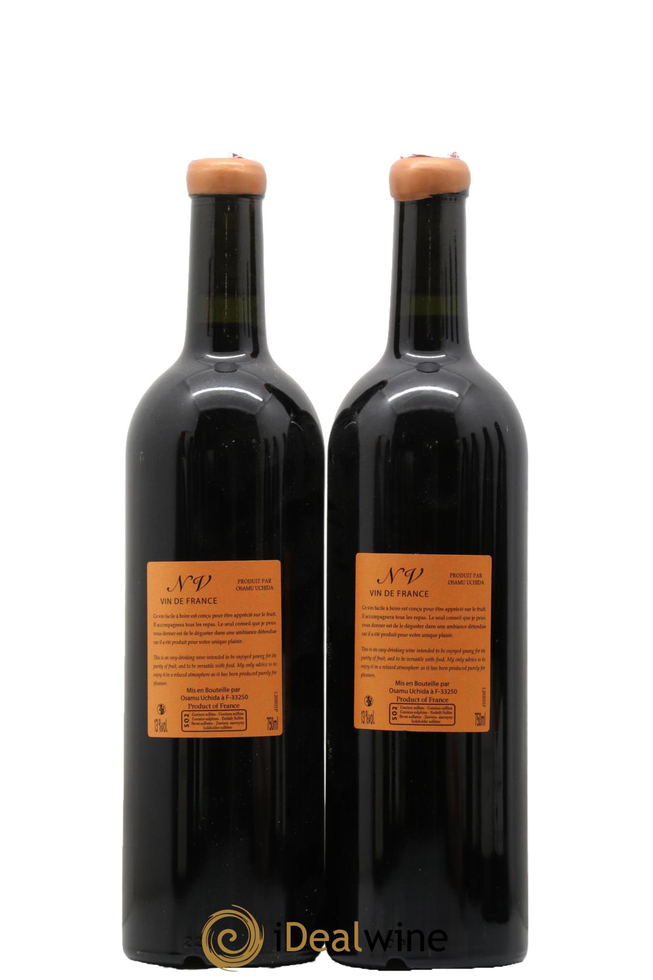 Vin de France NV Phéromone 20/21 Uchida - Lot de 2 bouteilles - 1