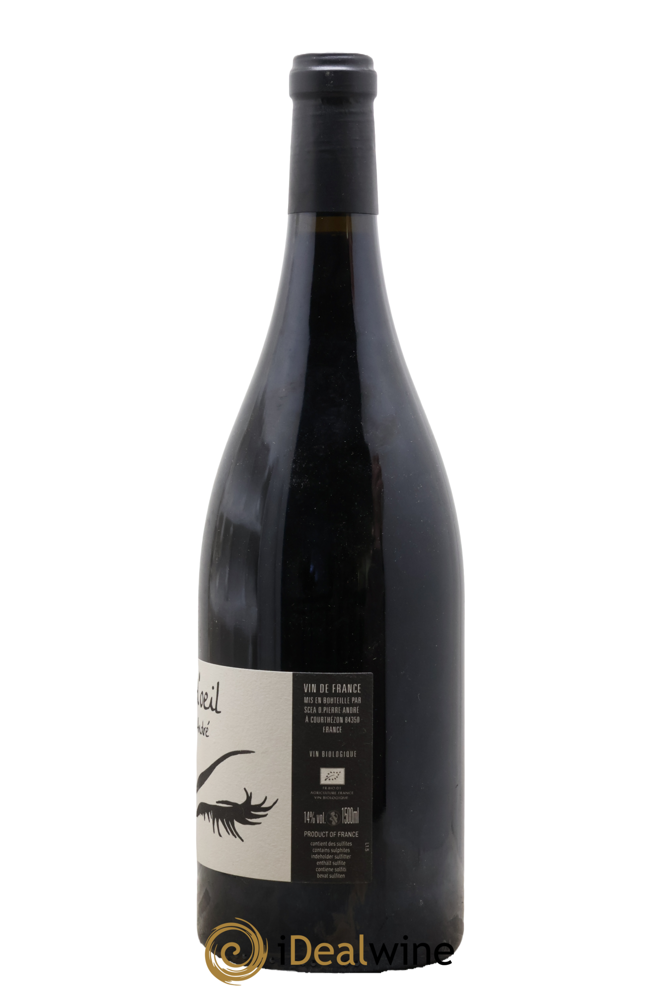 Vin de France Clin d'Oeil Pierre André (Domaine) 2015 - Lot de 1 magnum - 1
