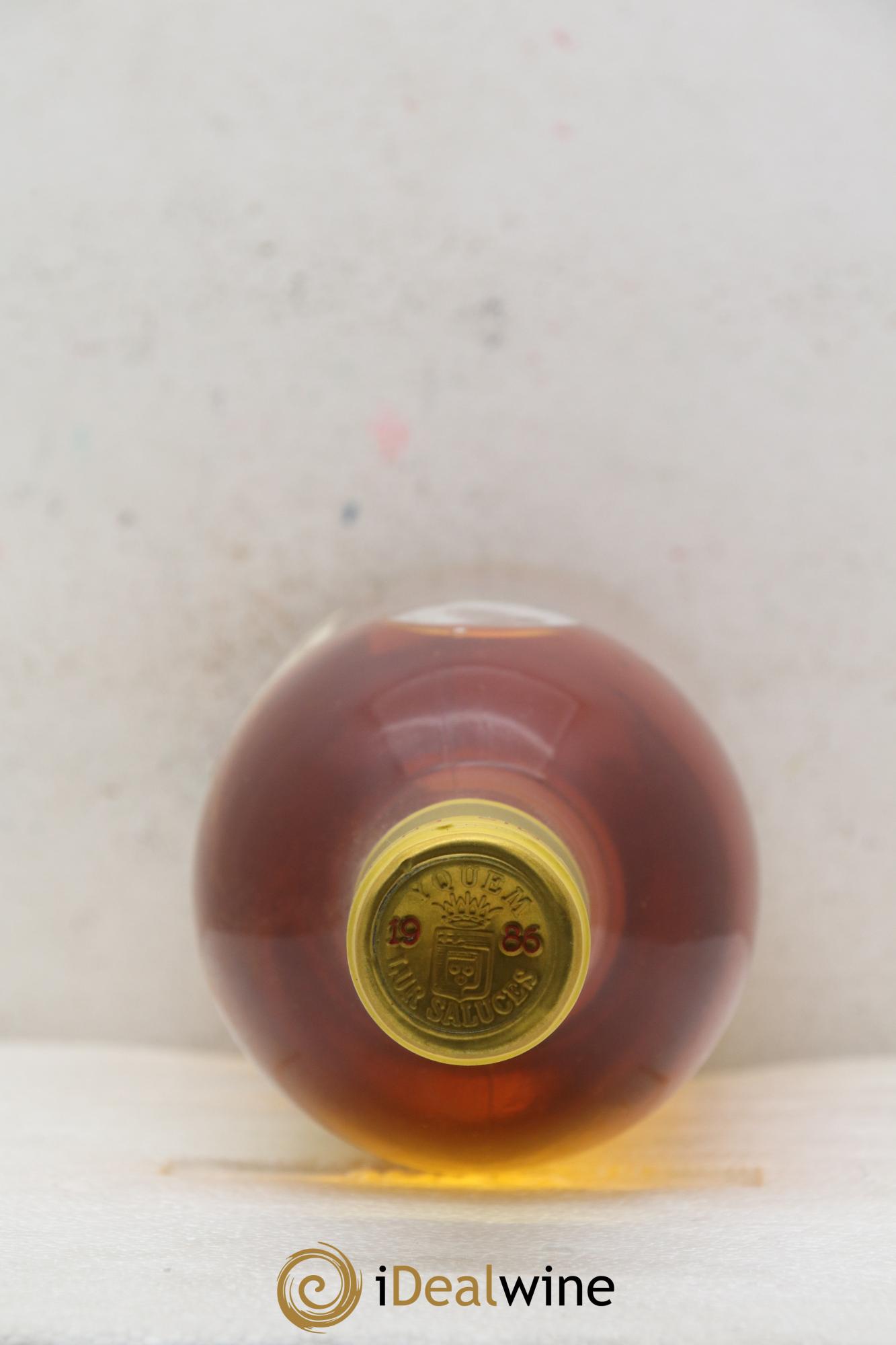Château d' Yquem 1er Cru Classé Supérieur 1986 - Lotto di 2 bottiglie - 1